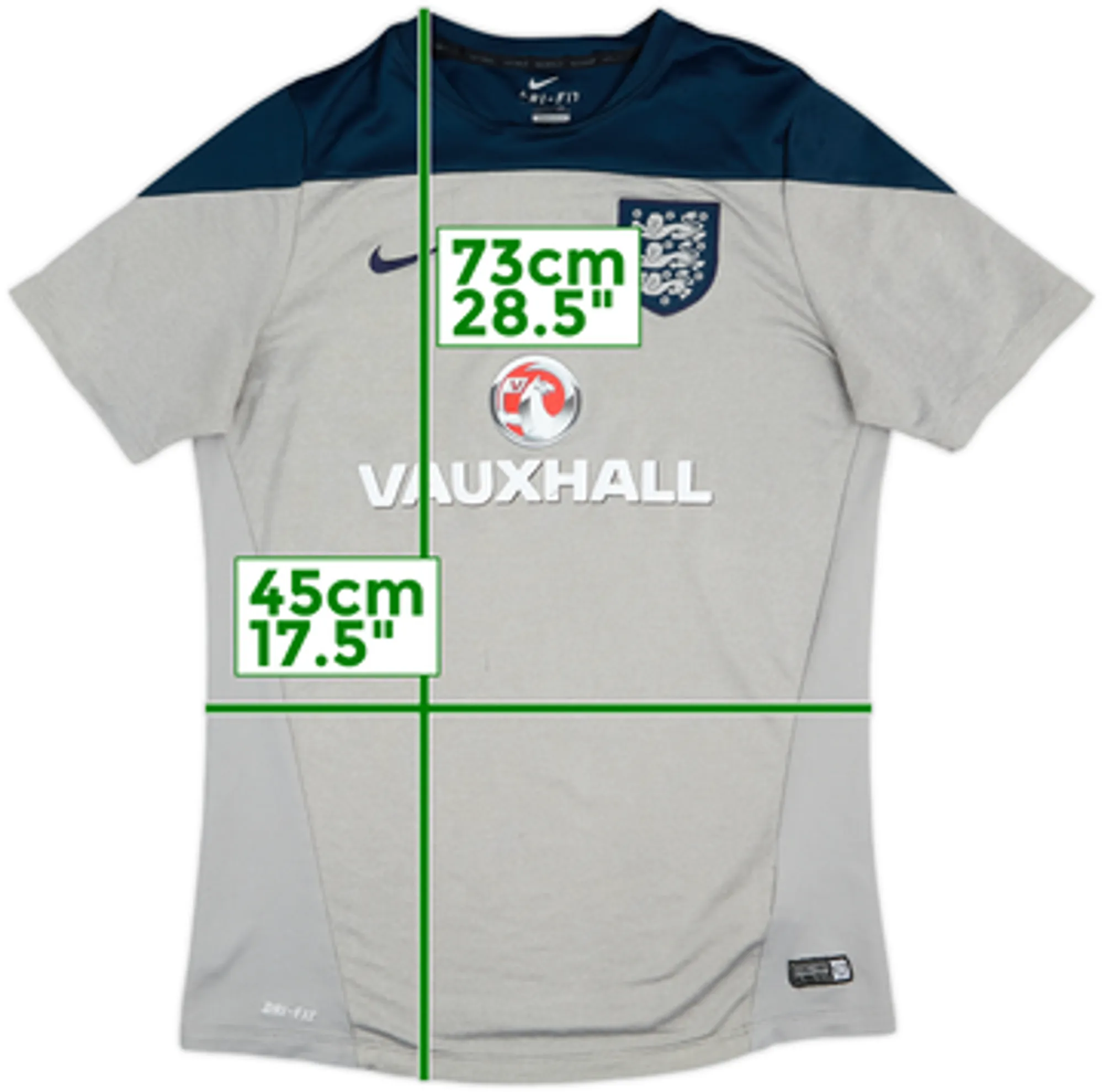 2014-15 England Nike Training Shirt - 5/10 - (L)