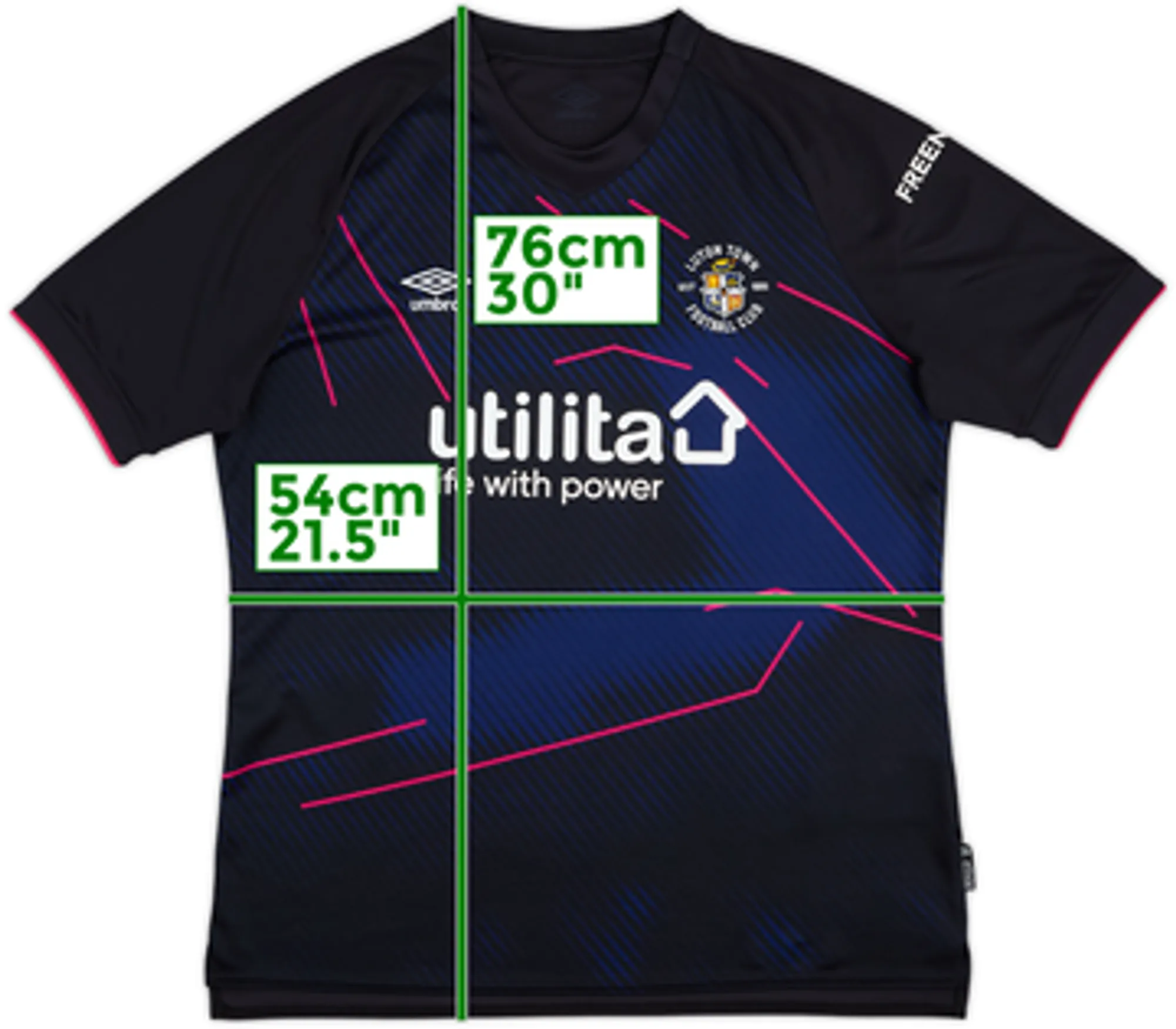 2023-24 Luton Town Third Shirt - 10/10 - (XL)