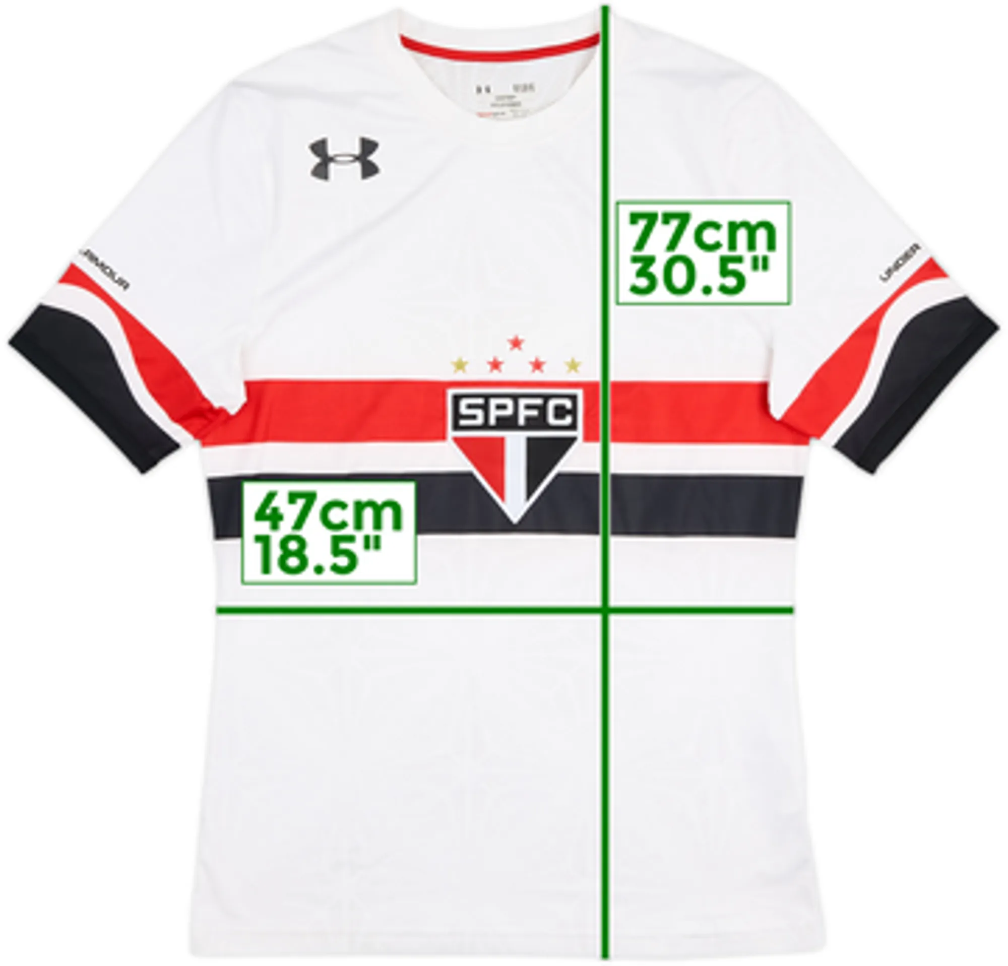 2016 Sao Paulo Home Shirt - 7/10 - (L)