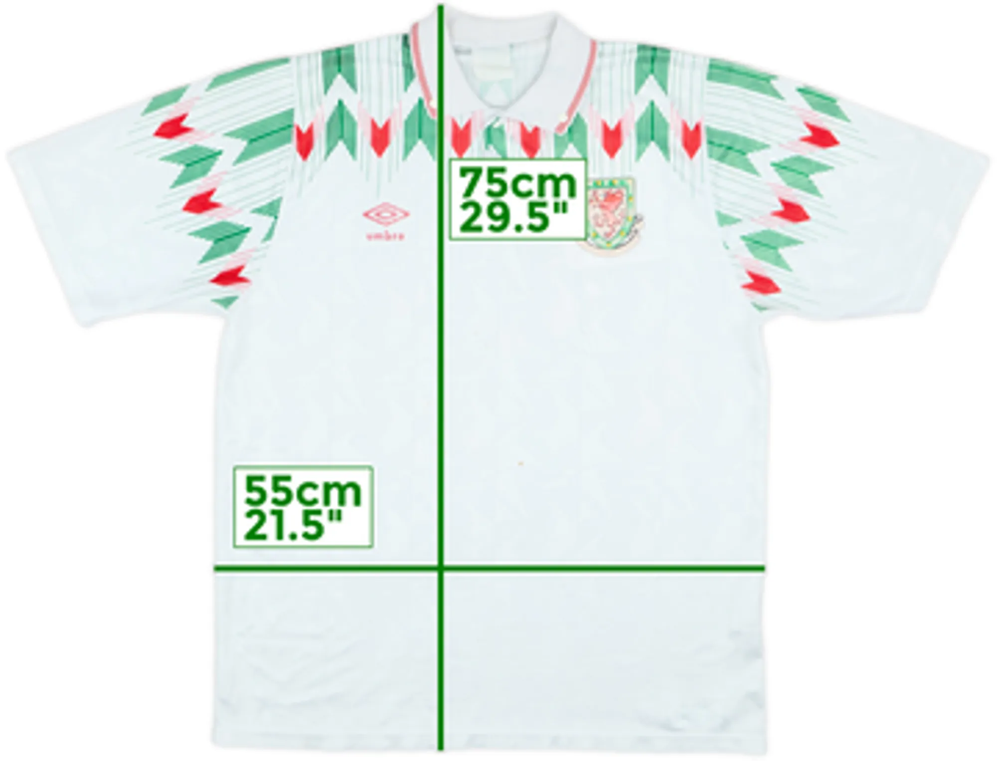 1990-92 Wales Away Shirt - 4/10 - (L)