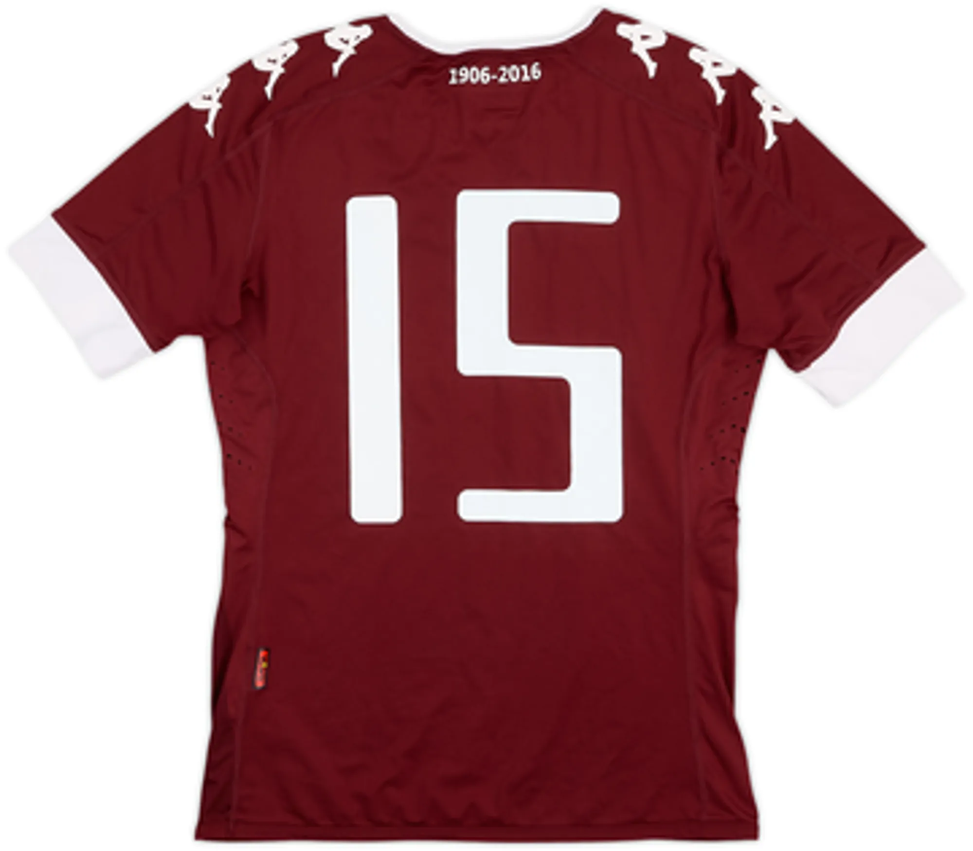 2016-17 Torino Home Shirt #15 - 8/10 - (L.Boys)