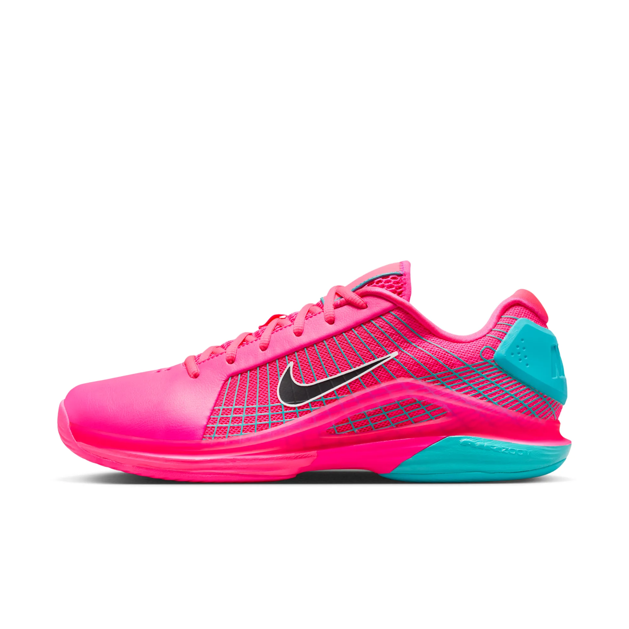 Nike Vapor 12 Hypersmash Men's Hard Court Tennis Shoes - Pink