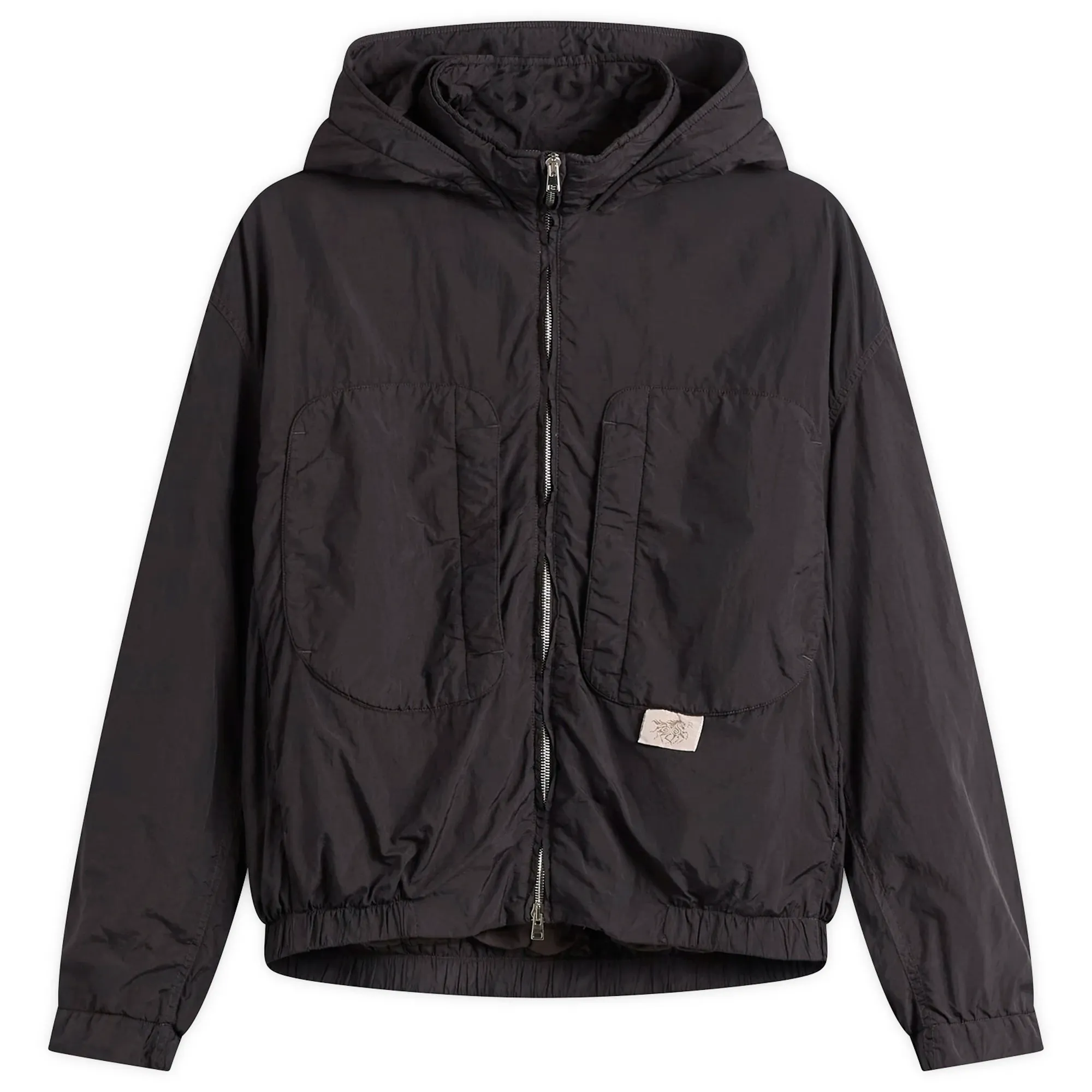 Ranra Men's Purs Padded Nylon Hoodie Jacket After Dark