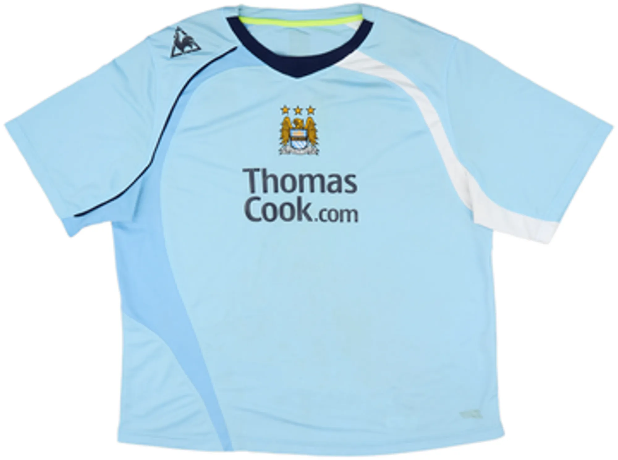 2008-09 Manchester City Home Shirt Elano #11 - 4/10 - (XL)