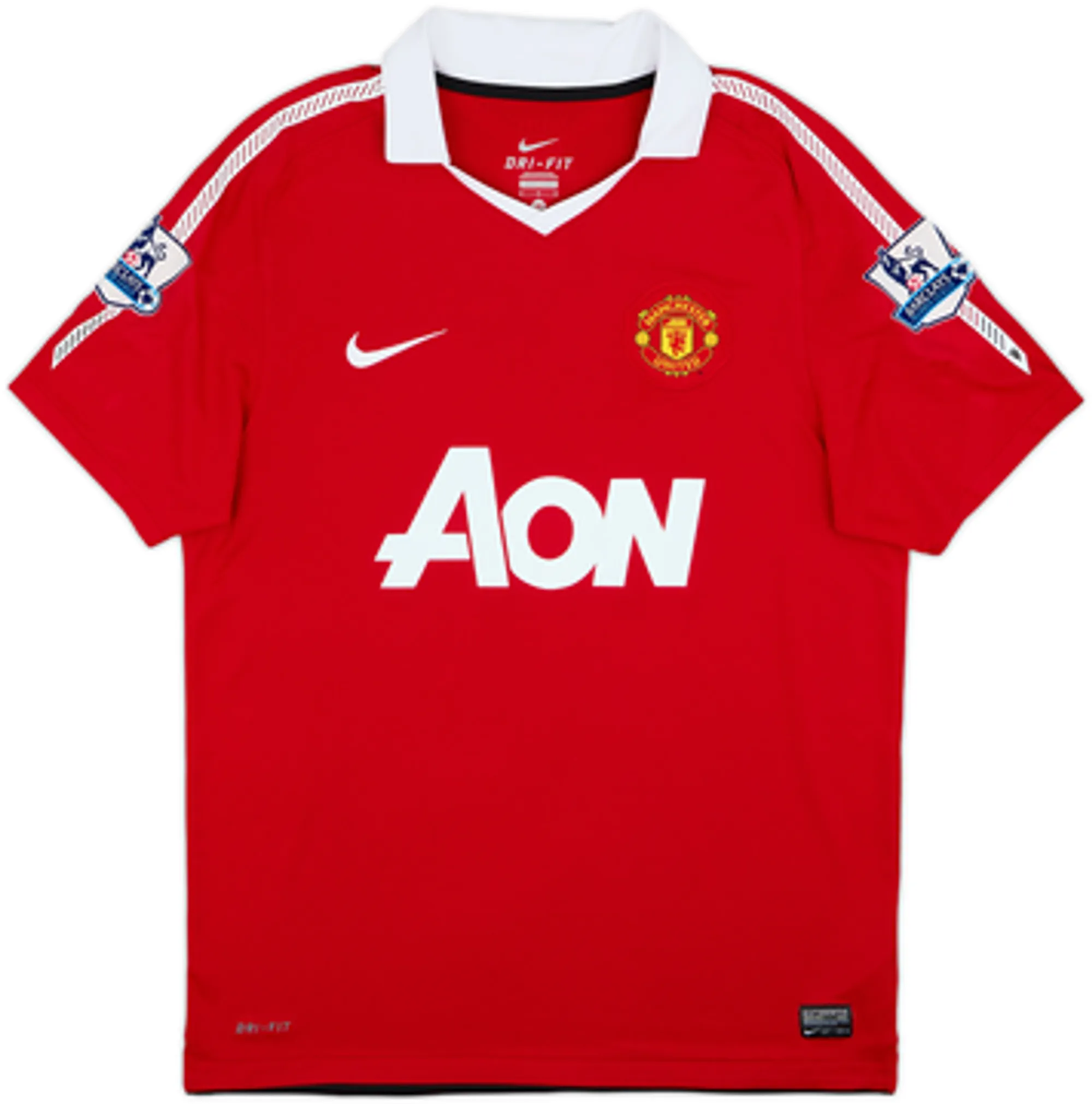 2010-11 Manchester United Home Shirt Fletcher #24 - 7/10 - (M)