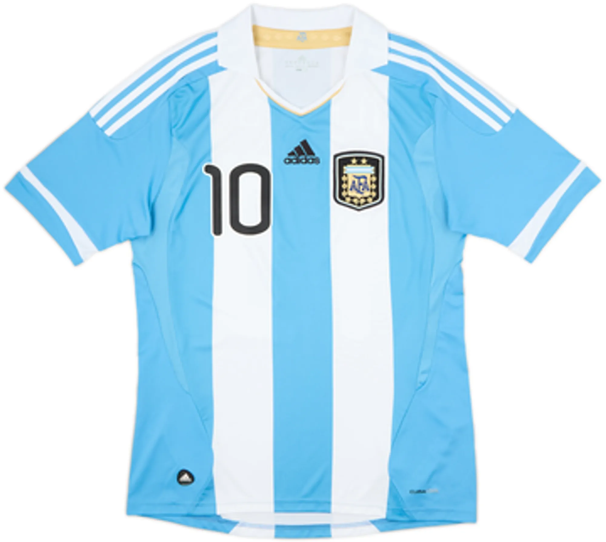 2011-13 Argentina Home Shirt Messi #10 - 5/10 - (M)