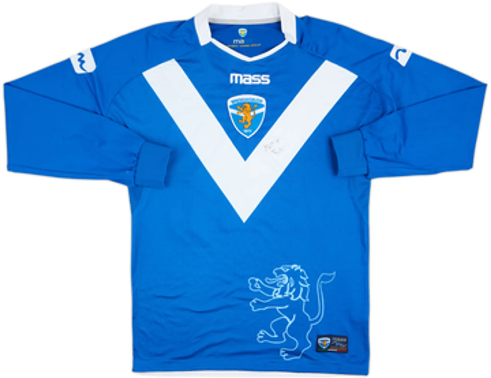 2010-11 Brescia Signed Home L/S Shirt Diamanti #32 - 7/10 - (M)