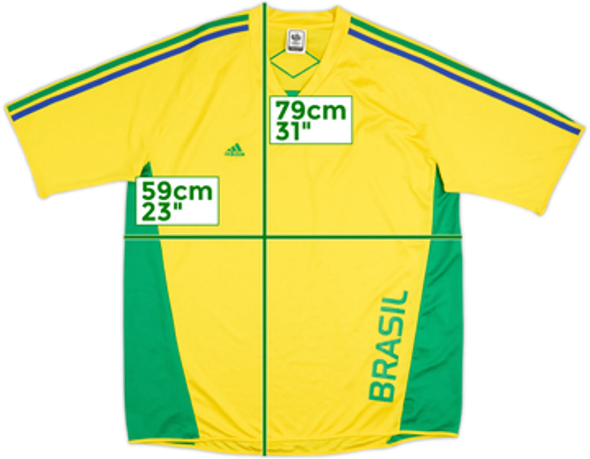 2006 Brazil adidas World Cup Training Shirt - 9/10 - (L)