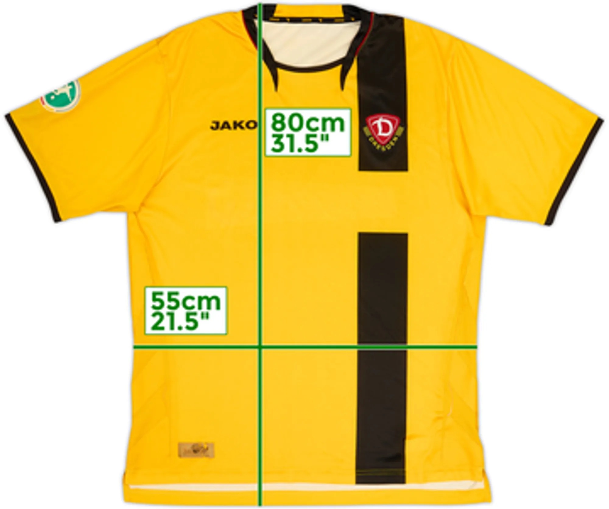 2008-09 Dynamo Dresden Home Shirt - 4/10 - (XL)