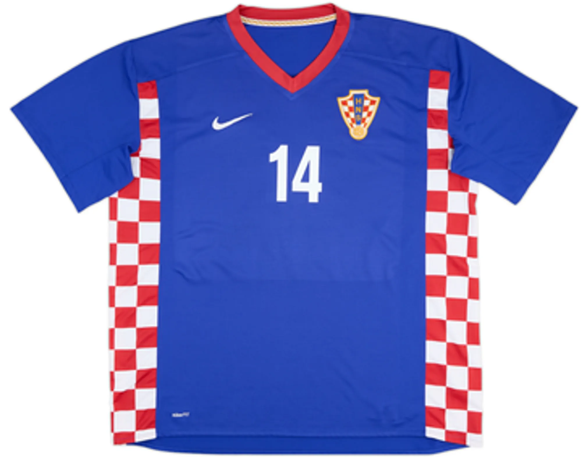 2007-09 Croatia Away Shirt Modric #14 - 7/10 - (XXL)