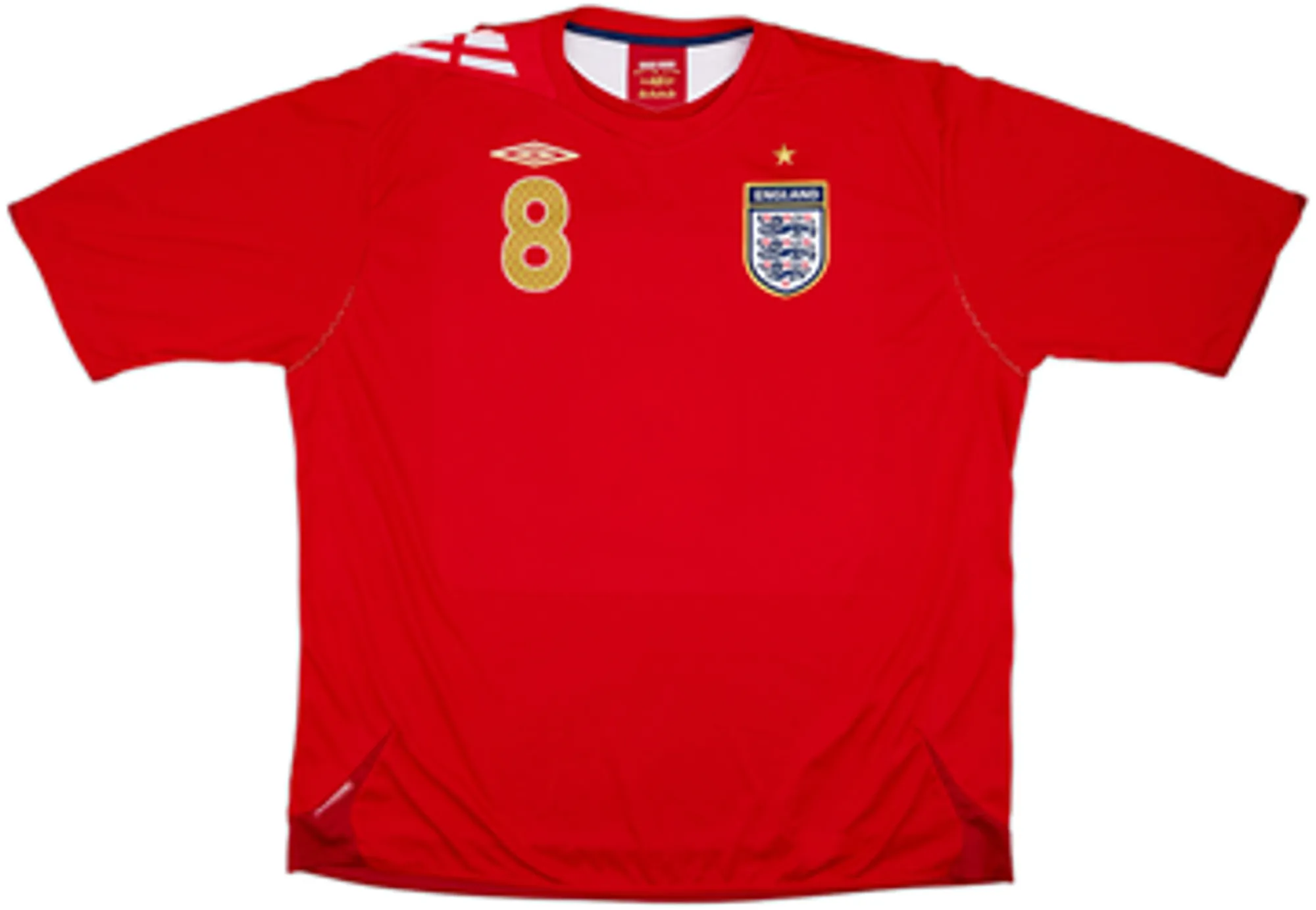 2006-08 England Away Shirt Lampard #8 - 9/10 - (3XL)