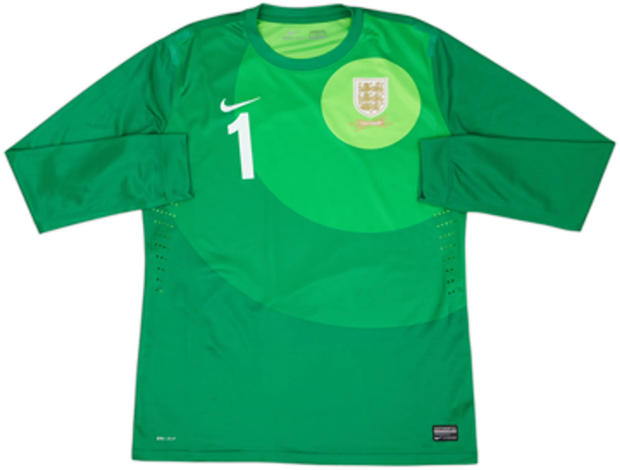 2013 England Player Issue GK 150th Anniversary Shirt Hart #1 - 8/10 - (L)