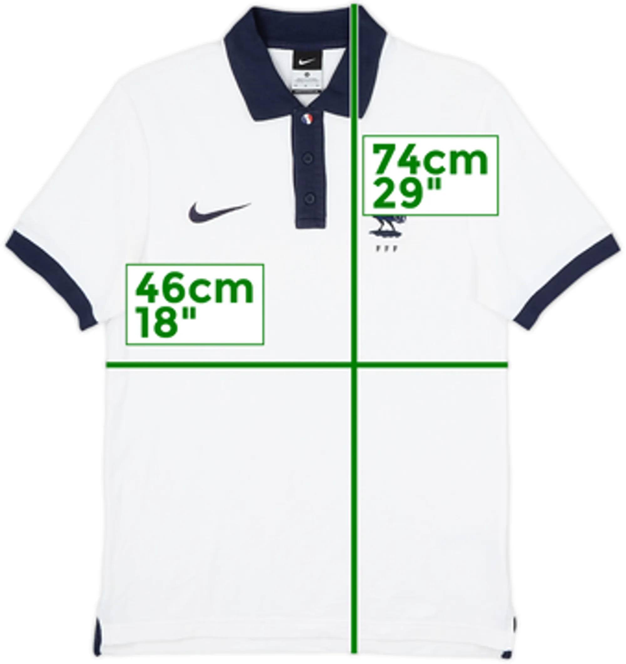 2016-17 France Nike Polo Shirt - 7/10 - (M)