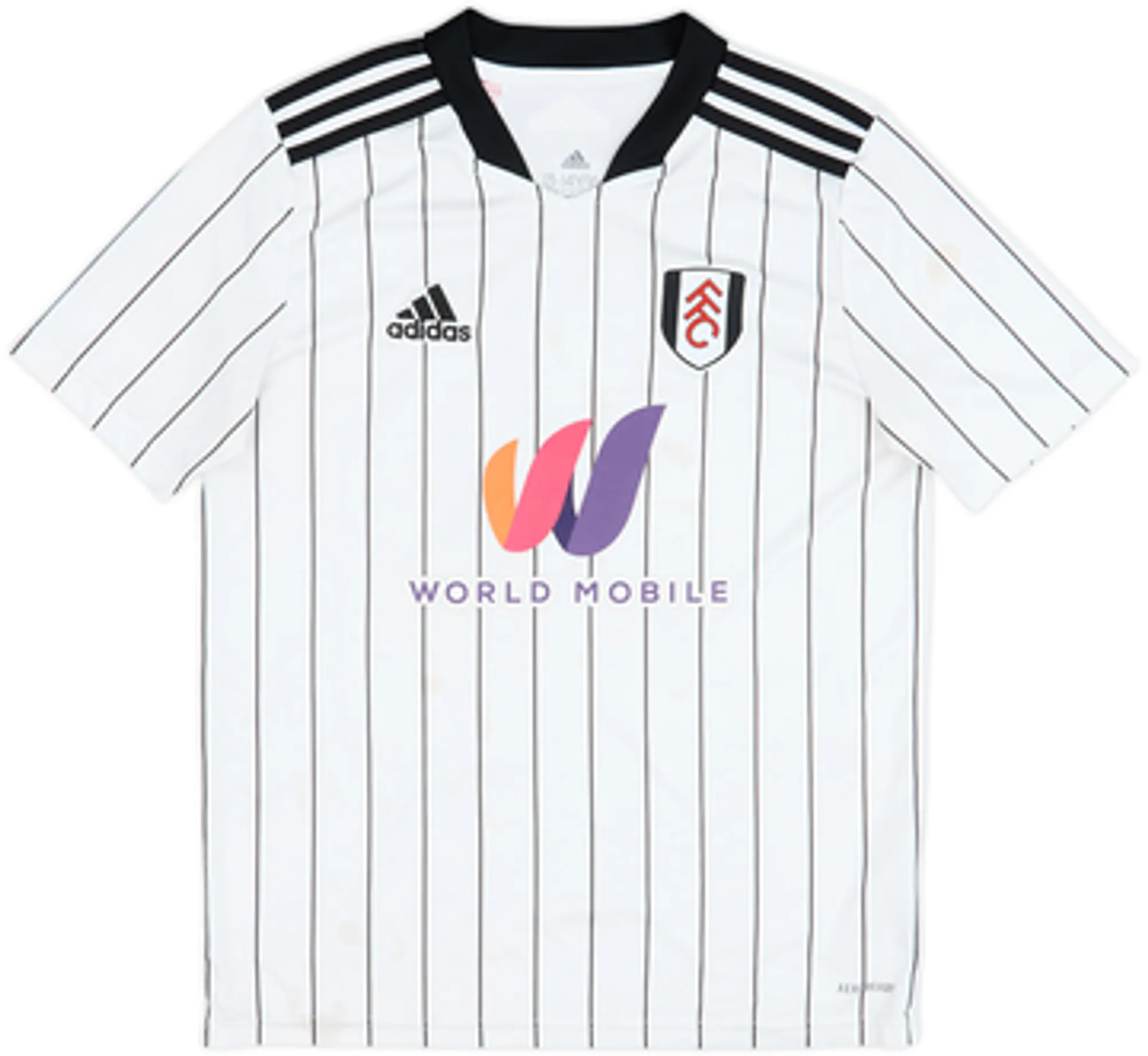 2021-22 Fulham Home Shirt Carvalho #28 - 4/10 - (L.Boys)