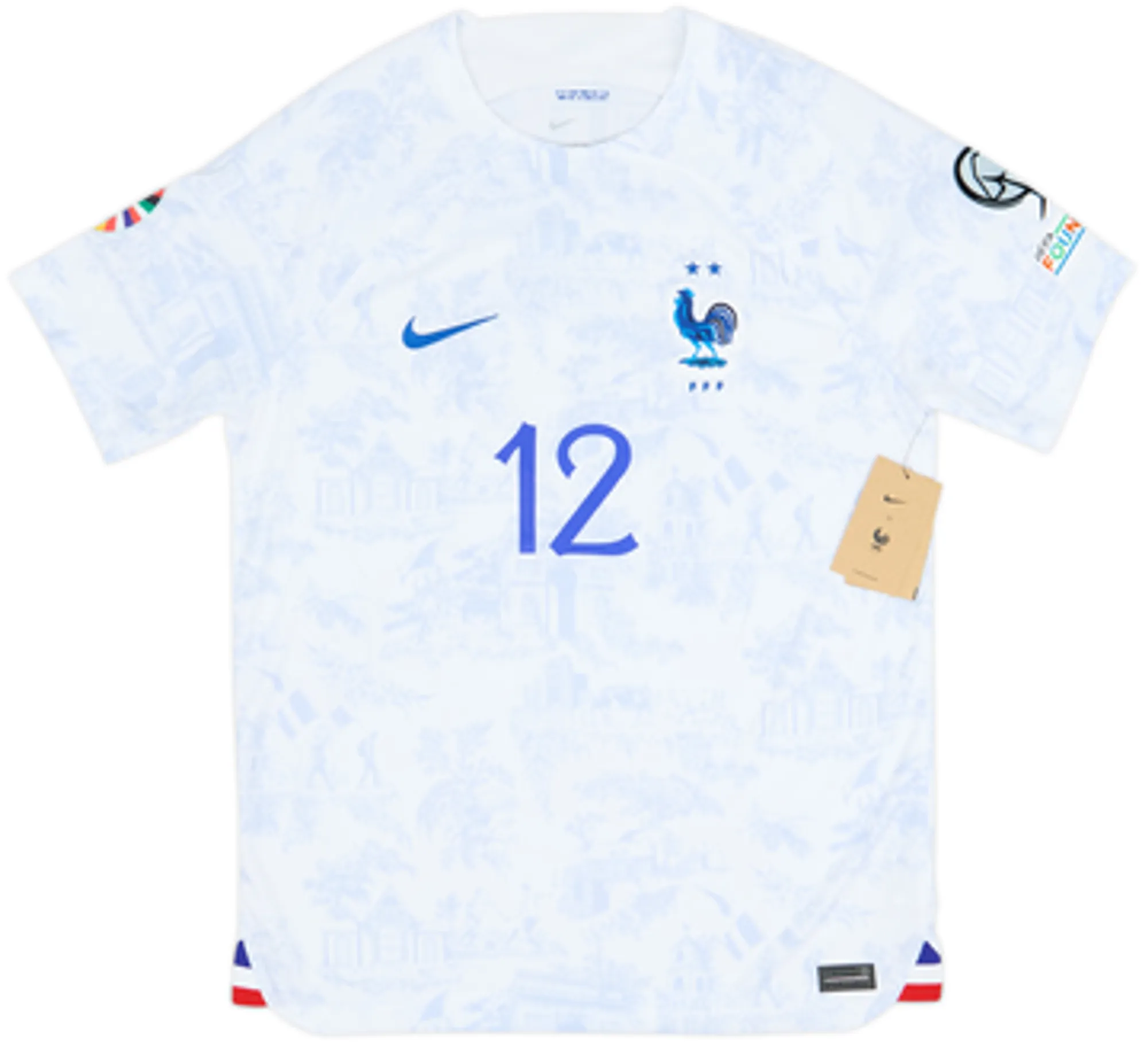 2022-23 France Away Shirt Kolo Muani #12 (L)