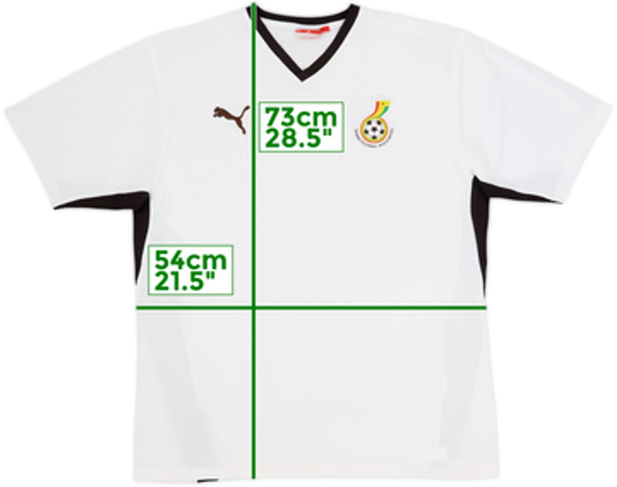2008-09 Ghana Home Shirt - 6/10 - (L)