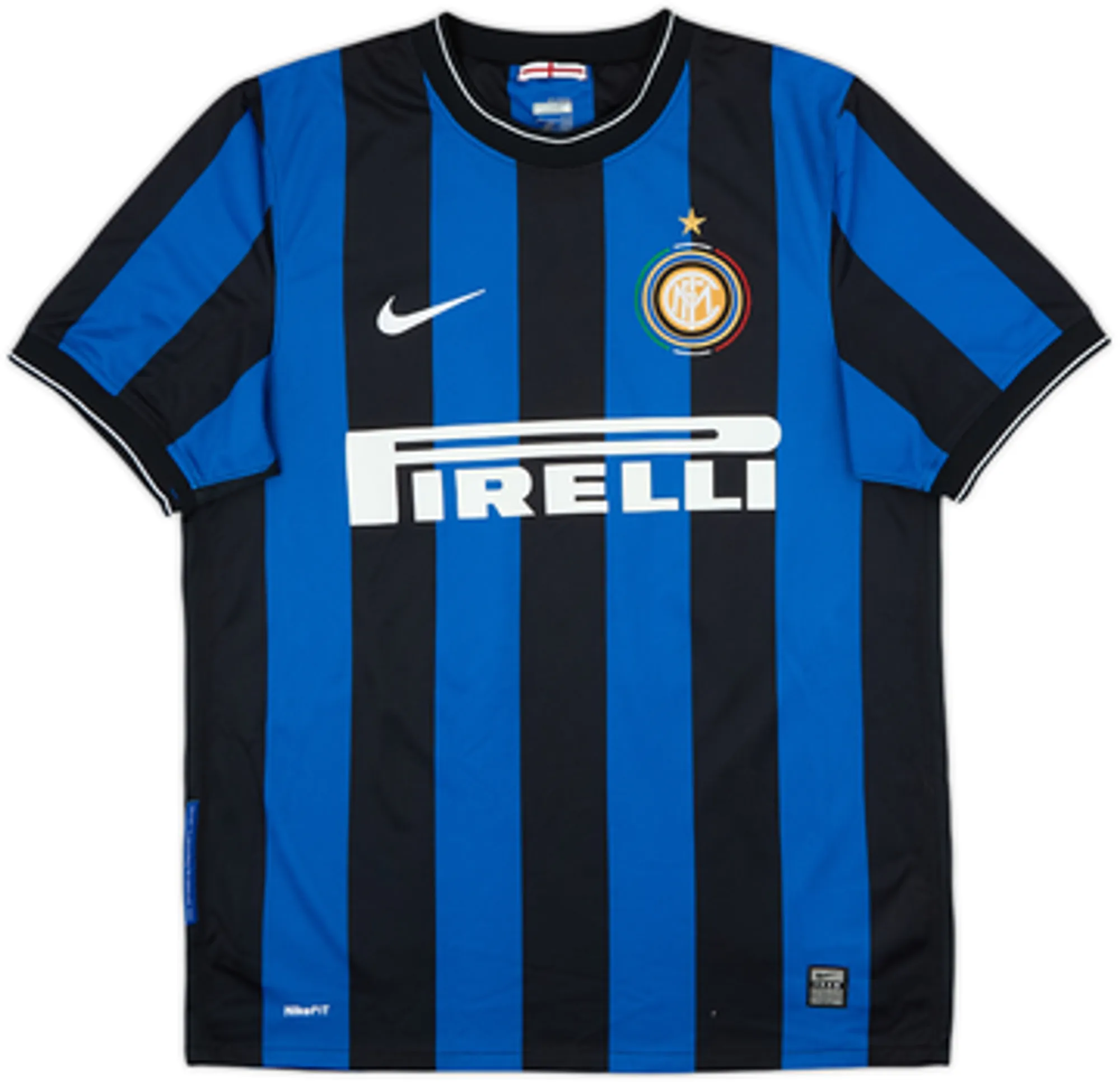 2009-10 Inter Milan Home Shirt Sneijder #10 - 5/10 - (M)