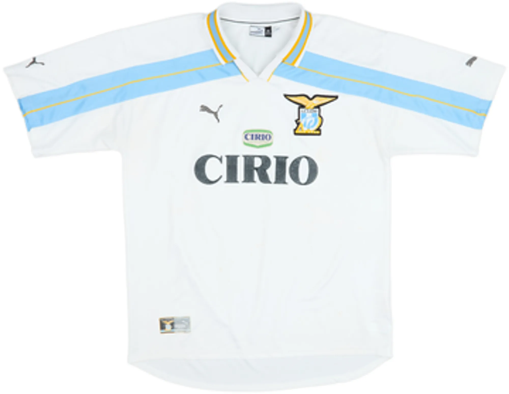 1999-00 Lazio Centenary Home Shirt Nedved #18 - 5/10 - (XL)