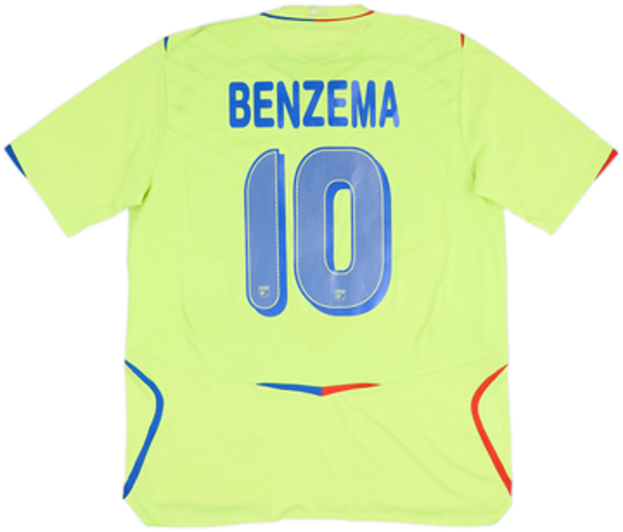 2008-09 Lyon Third Shirt & Shorts Benzema #10 - 7/10 - (L)