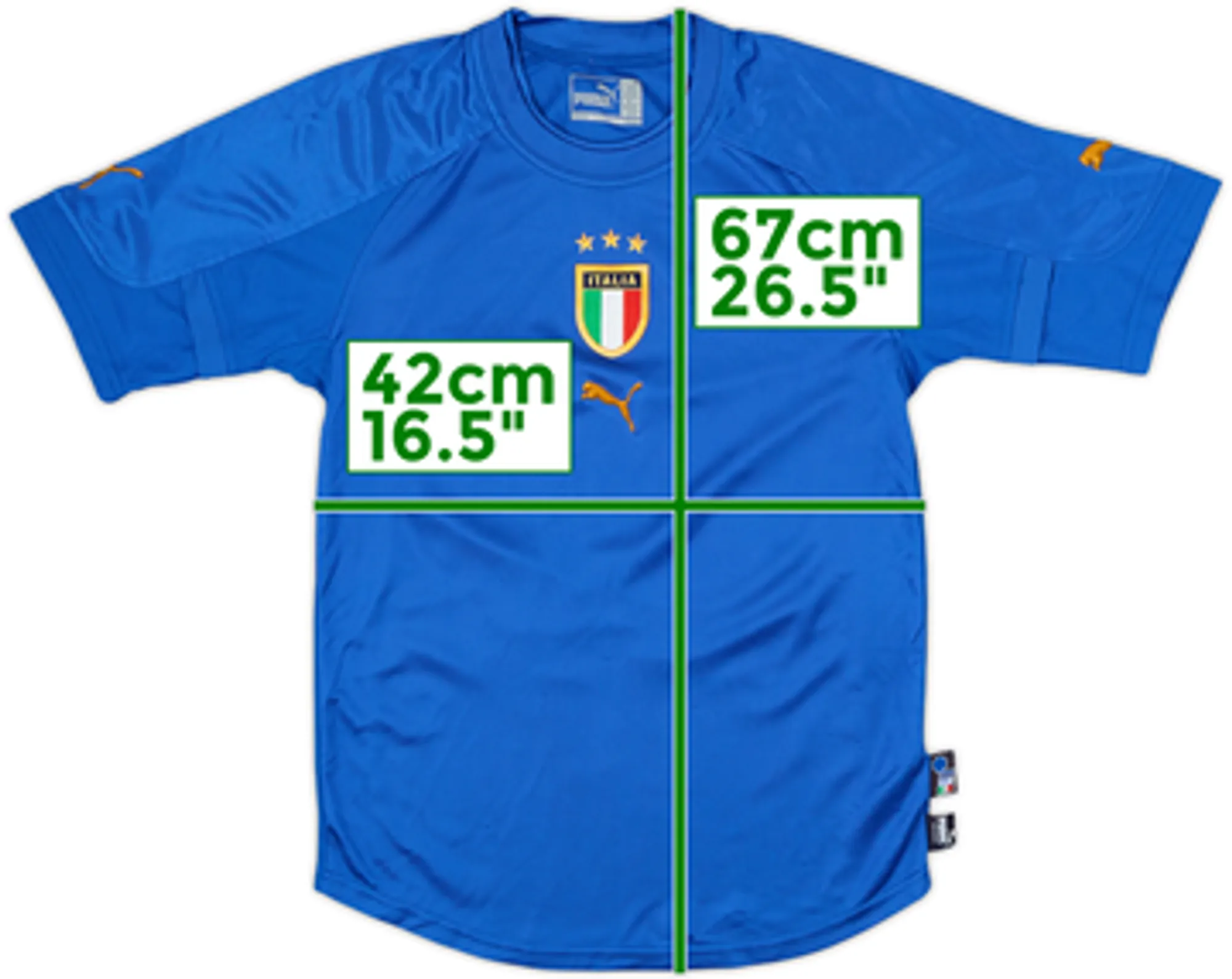 2004-06 Italy Home Shirt - 8/10 - (M.Boys)