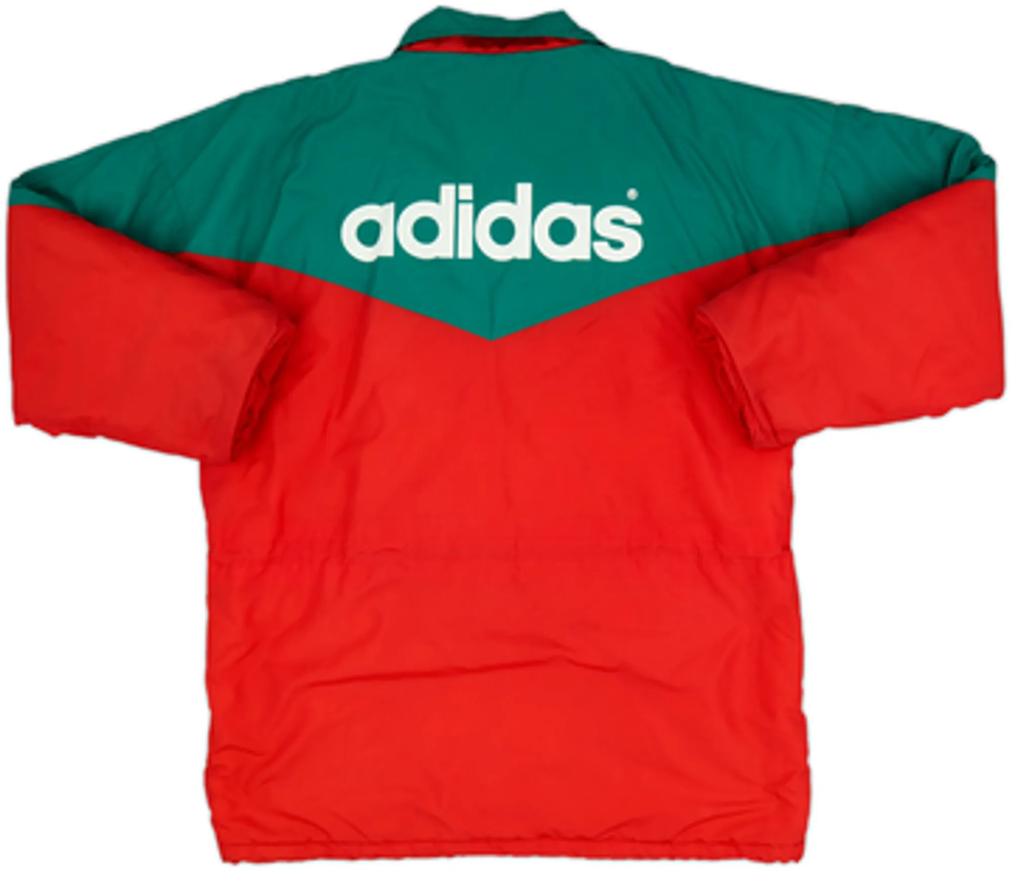 1992-93 Liverpool adidas Padded Bench Coat - 4/10 - (L/XL)