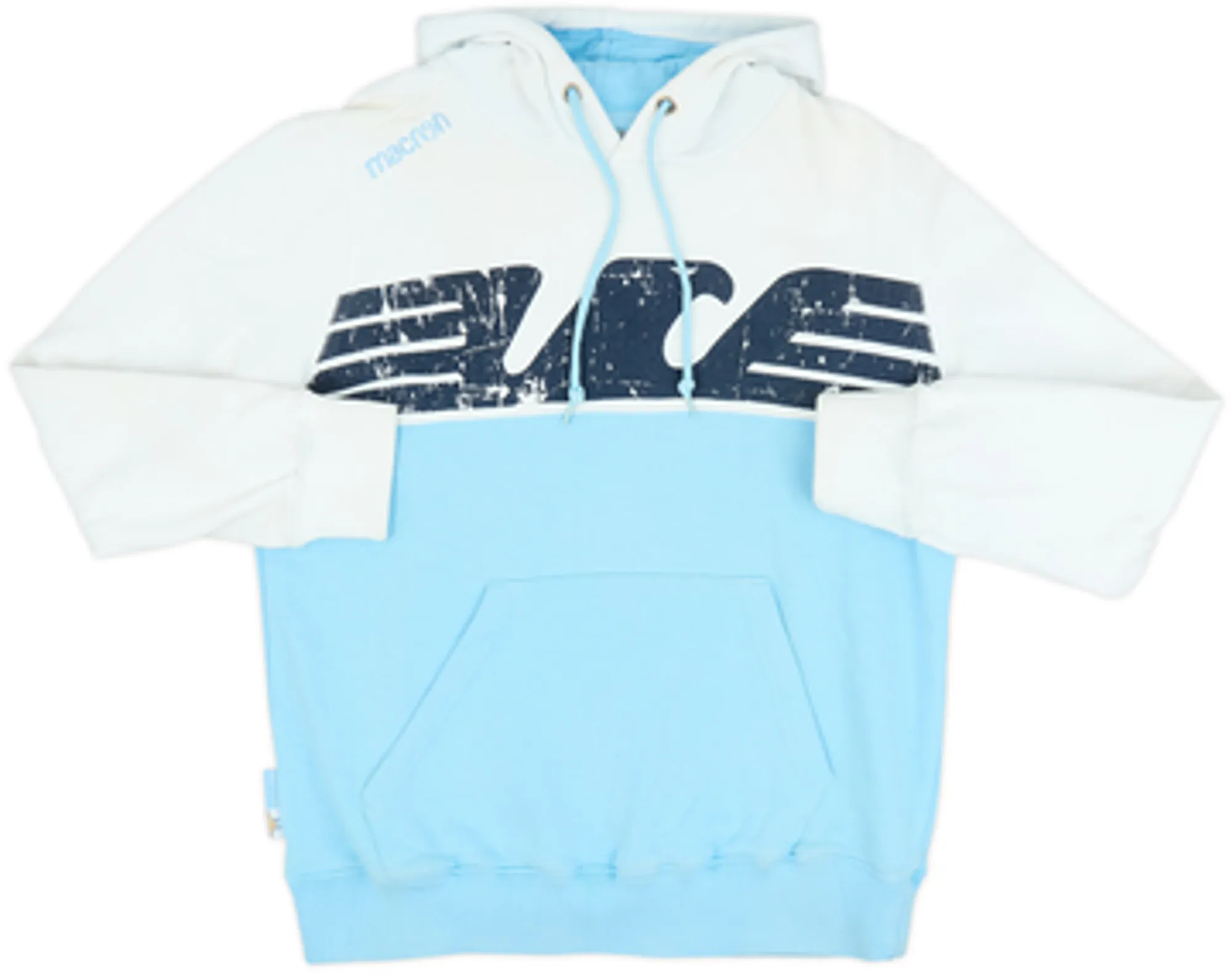 2013-14 Lazio Macron Hooded Top - 5/10 - (M)