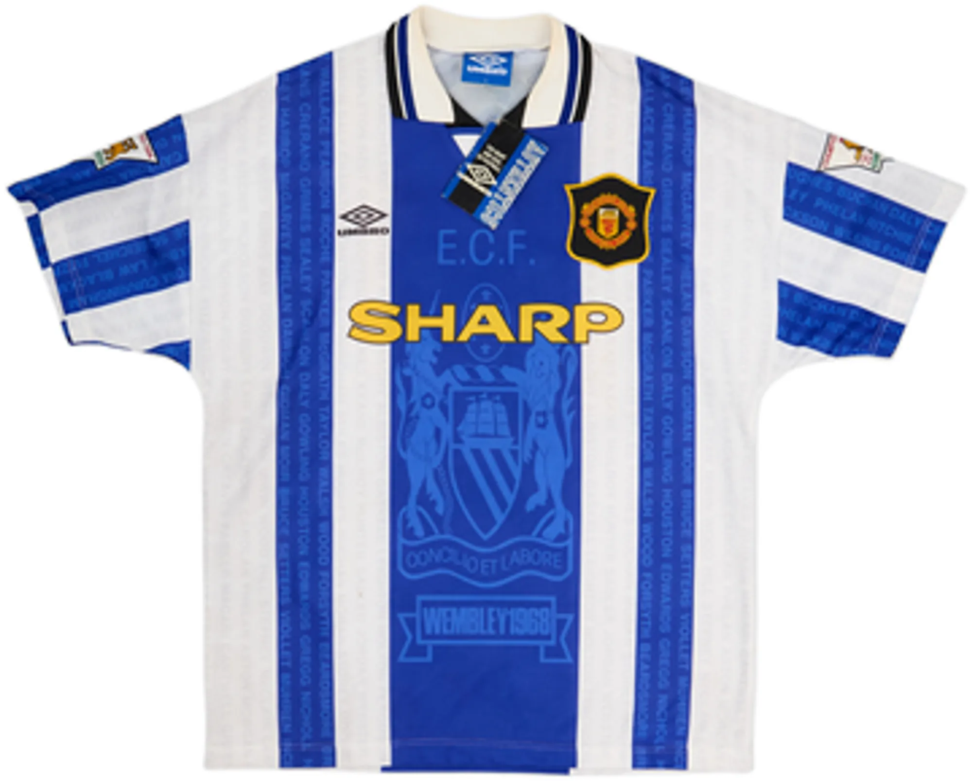 1994-96 Manchester United Third Shirt Beckham #24 (L)