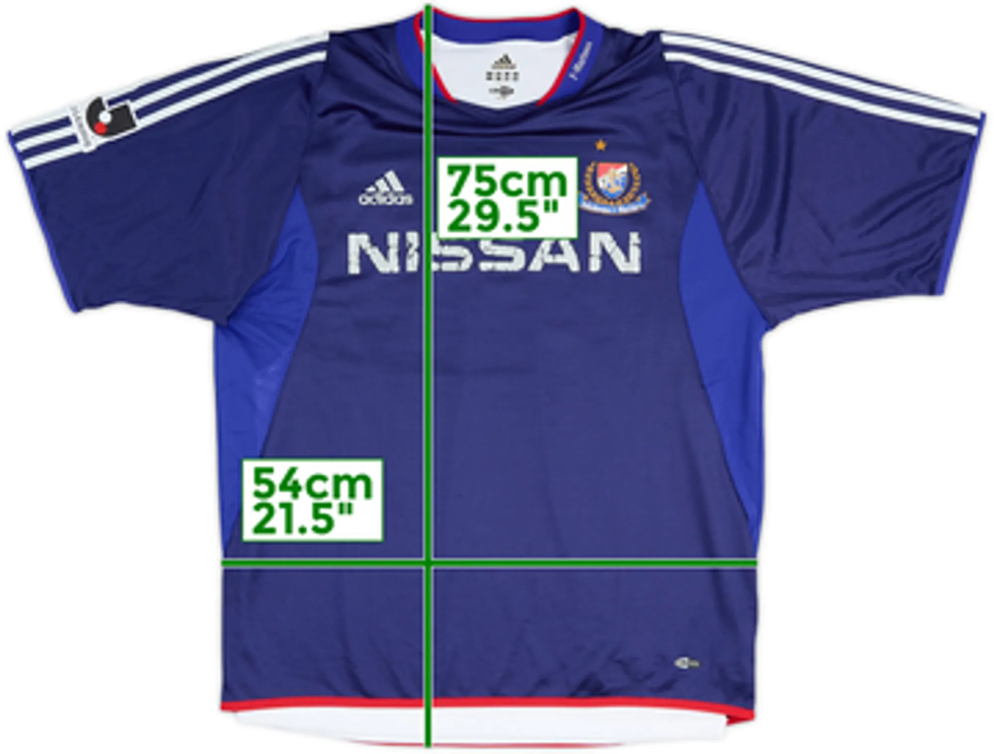 2003 Yokohama Marinos Player Issue Home Shirt - 5/10 - (L)
