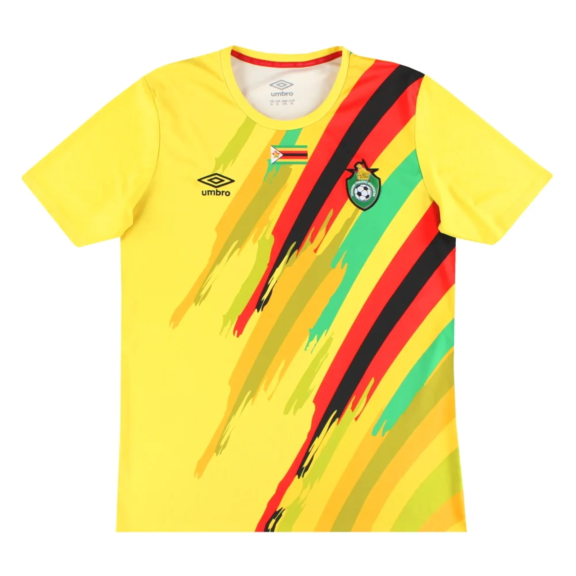 2021-22 Zimbabwe Umbro Home Shirt XL - African / Excellent 