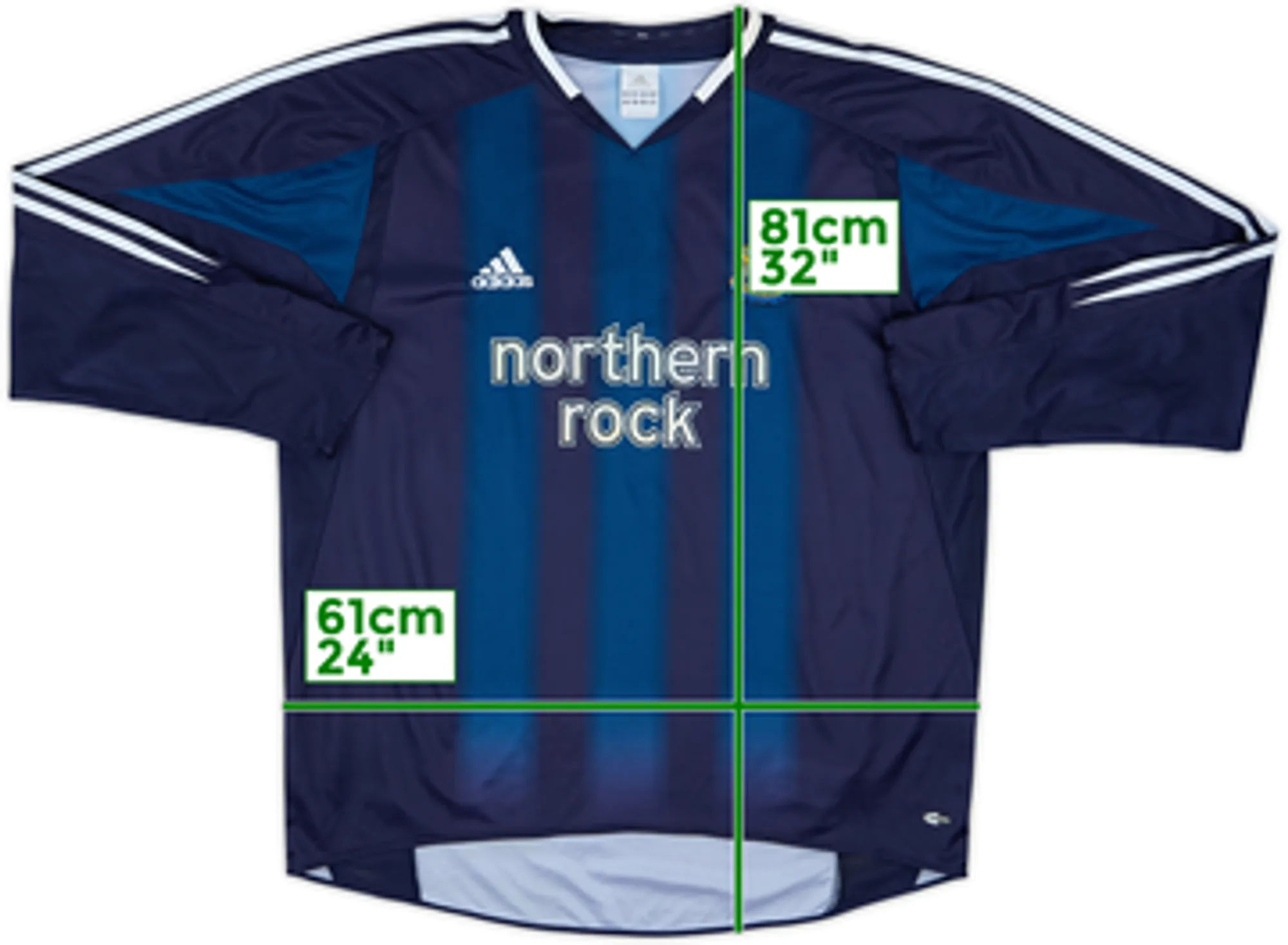 2004-05 Newcastle Away L/S Shirt - 5/10 - (XL)