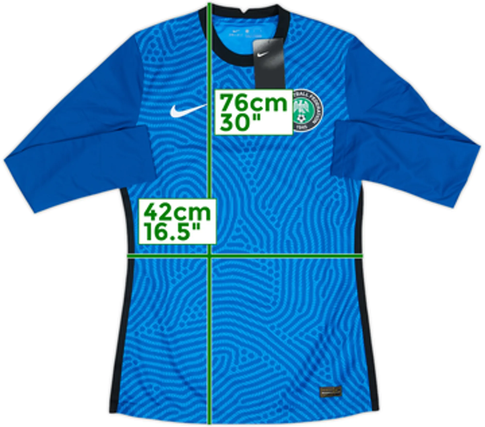 2020-21 Nigeria GK Authentic Shirt (M)