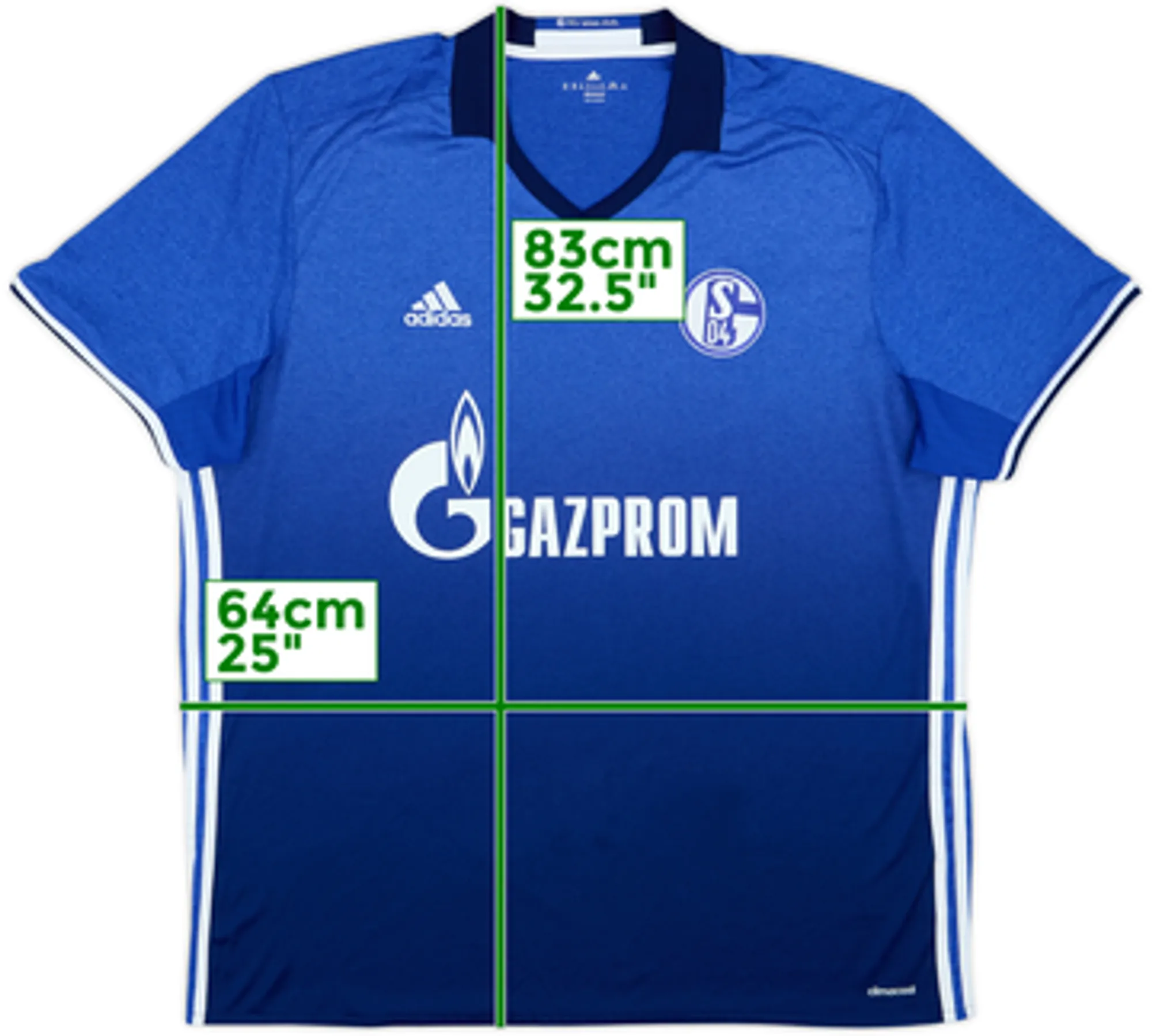 2016-18 Schalke Home Shirt - 10/10 - (XXL)
