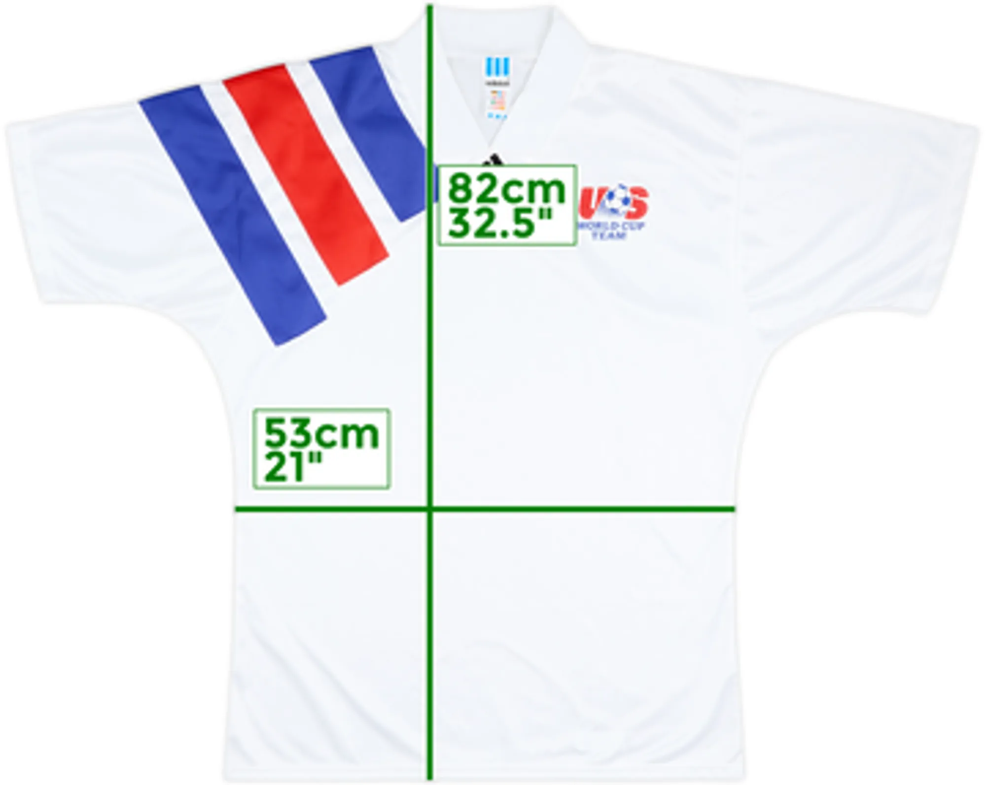 1992-94 USA Home Shirt - 8/10 - (L)