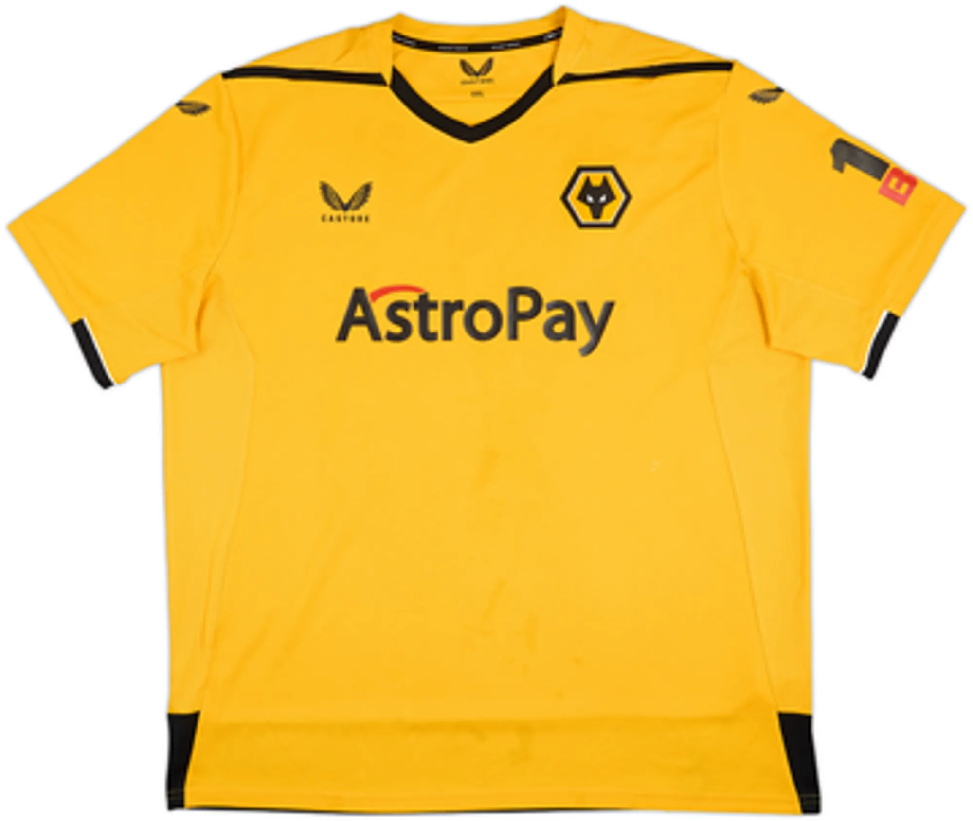 2022-23 Wolves Home Shirt Neves #8 - 5/10 - (XXL)