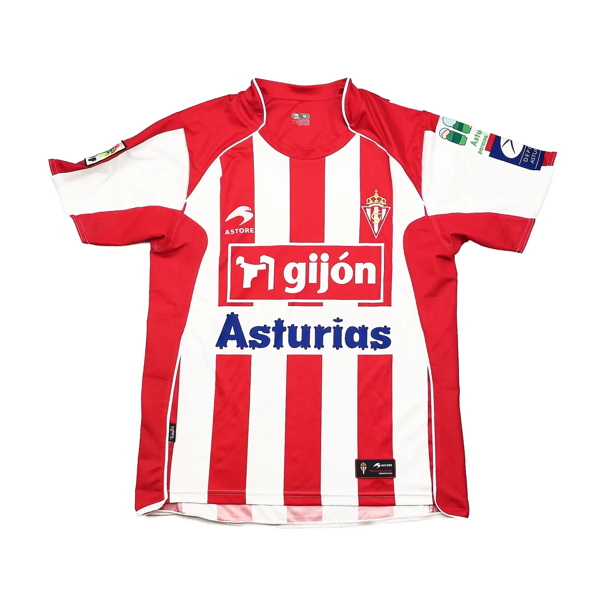 2009/11 Sporting Gijon Home Shirt (M) Astore | Cult Kits