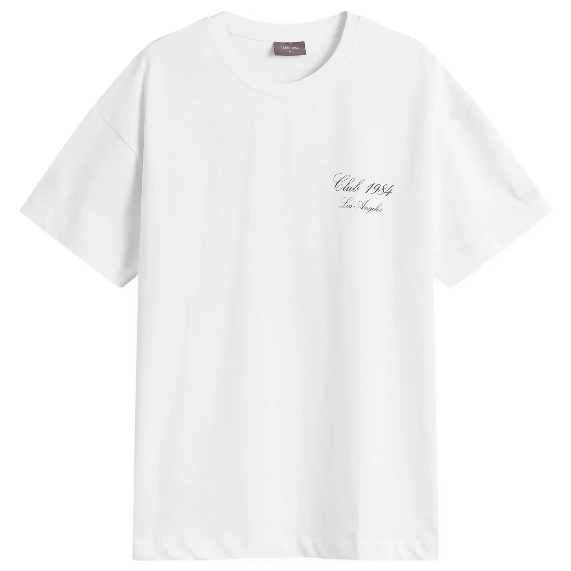 Club 1984 Men's The Line T-Shirt White