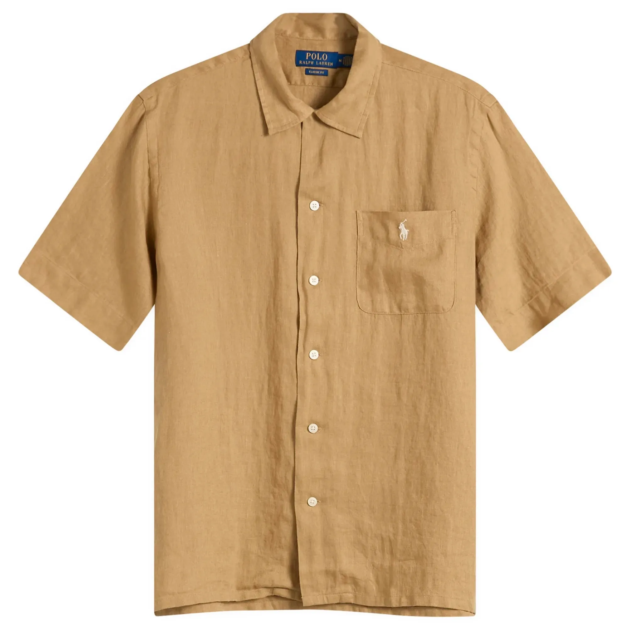 Polo Ralph Lauren Men's Classic Fit Vacation Shirt Cafe Tan