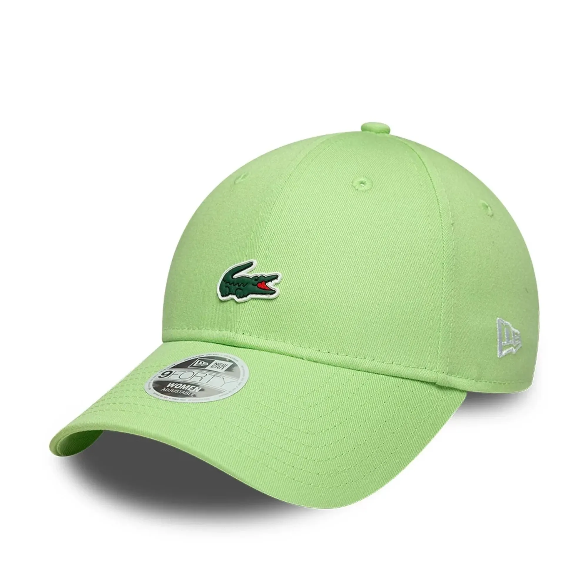 Womens Lacoste X New Era Pastel Green 9FORTY Adjustable Cap adult female
