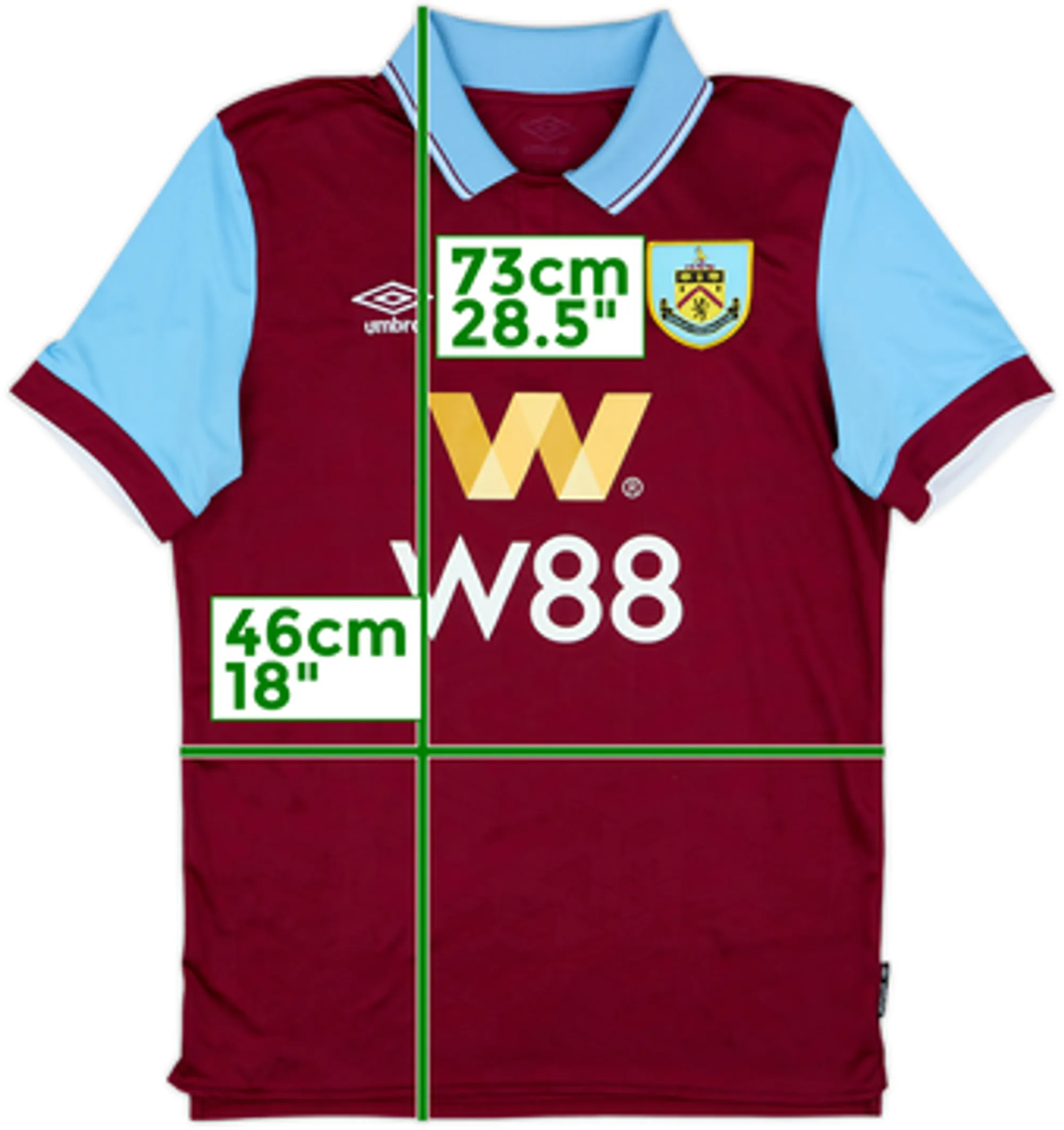 2023-24 Burnley Home Shirt - 4/10 - (M)