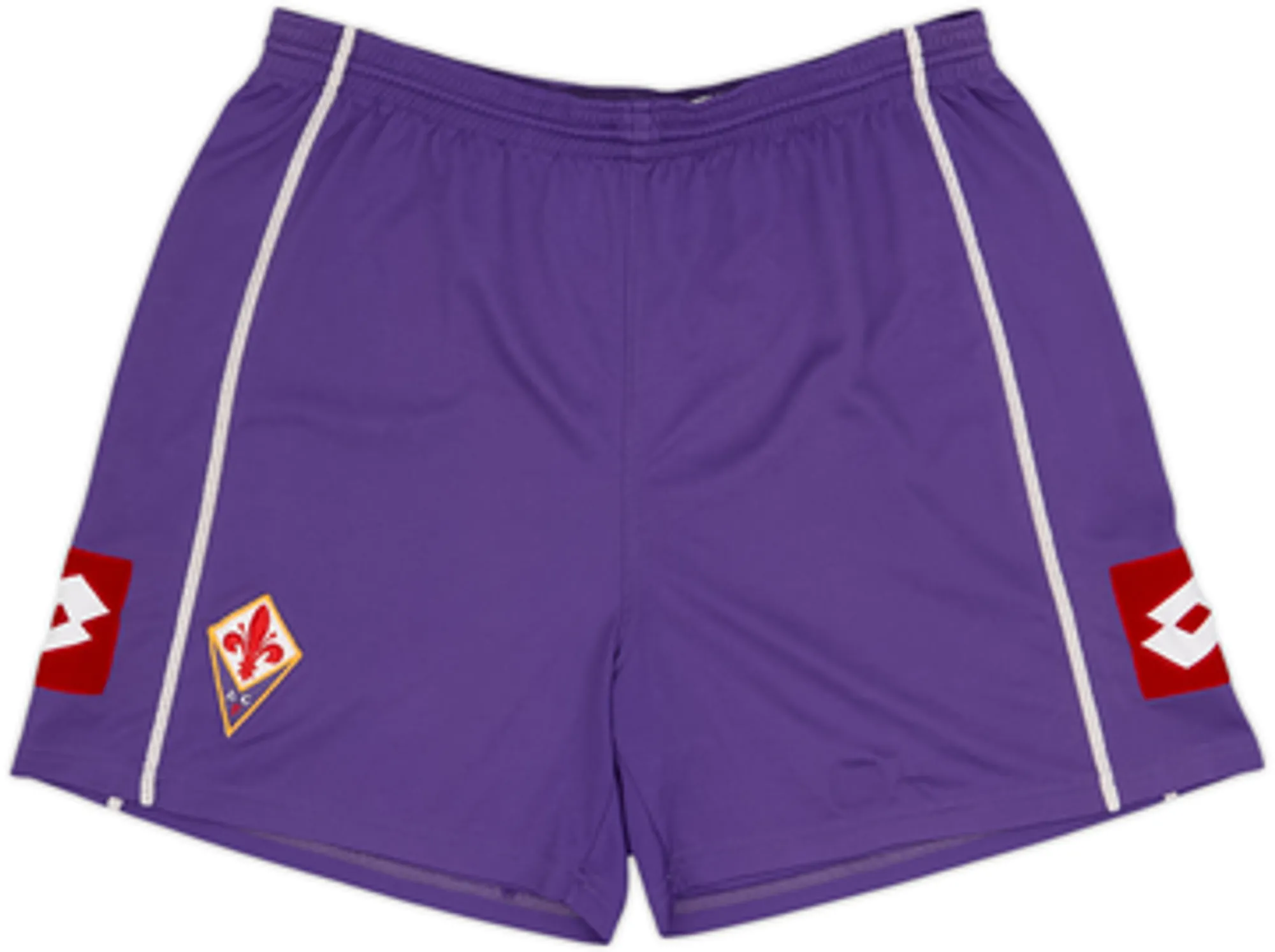 2007-09 Fiorentina Home Shorts - 8/10 - (S)