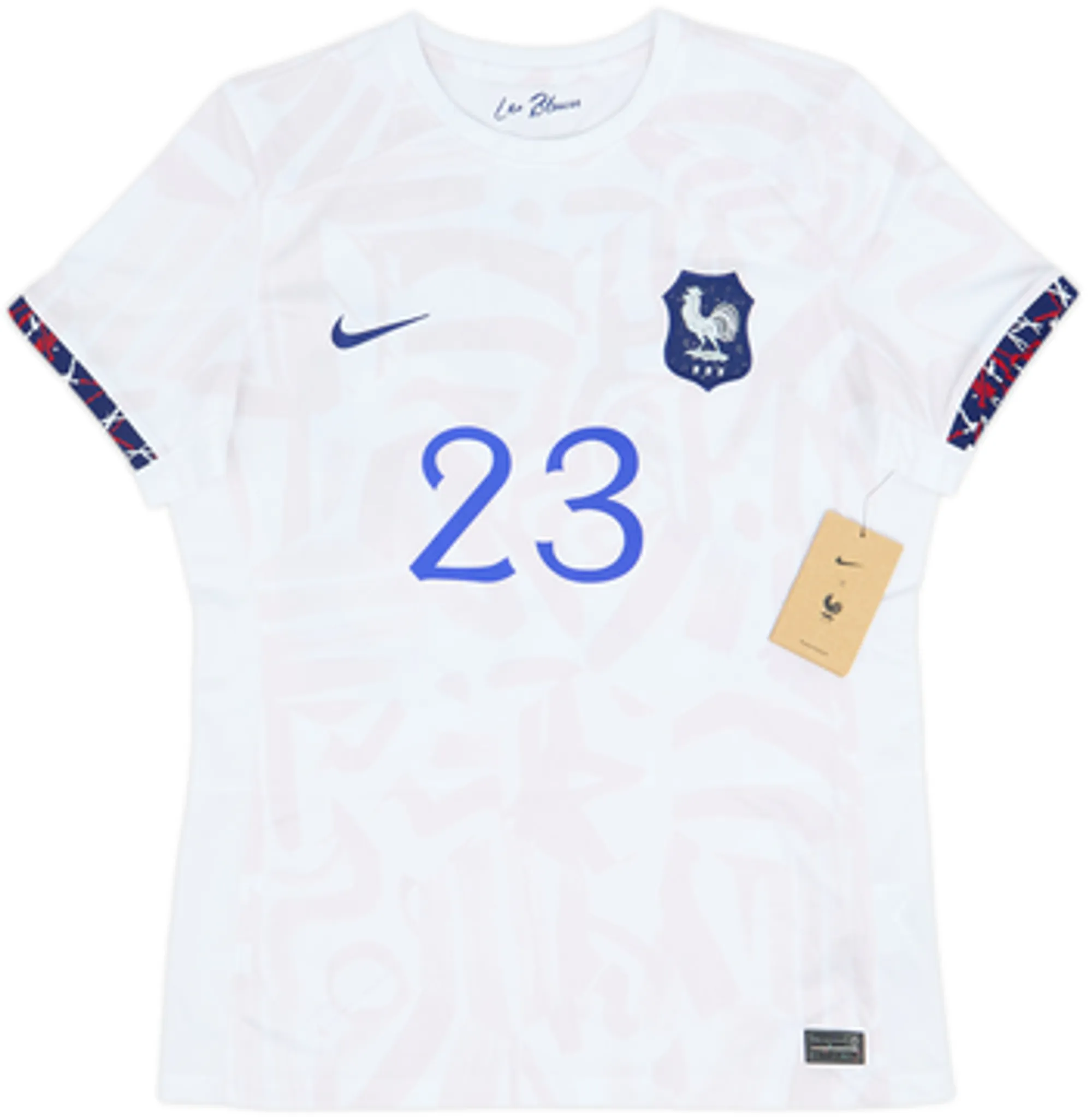 2023-24 France Women's Away Shirt Becho #23 (Women's L)