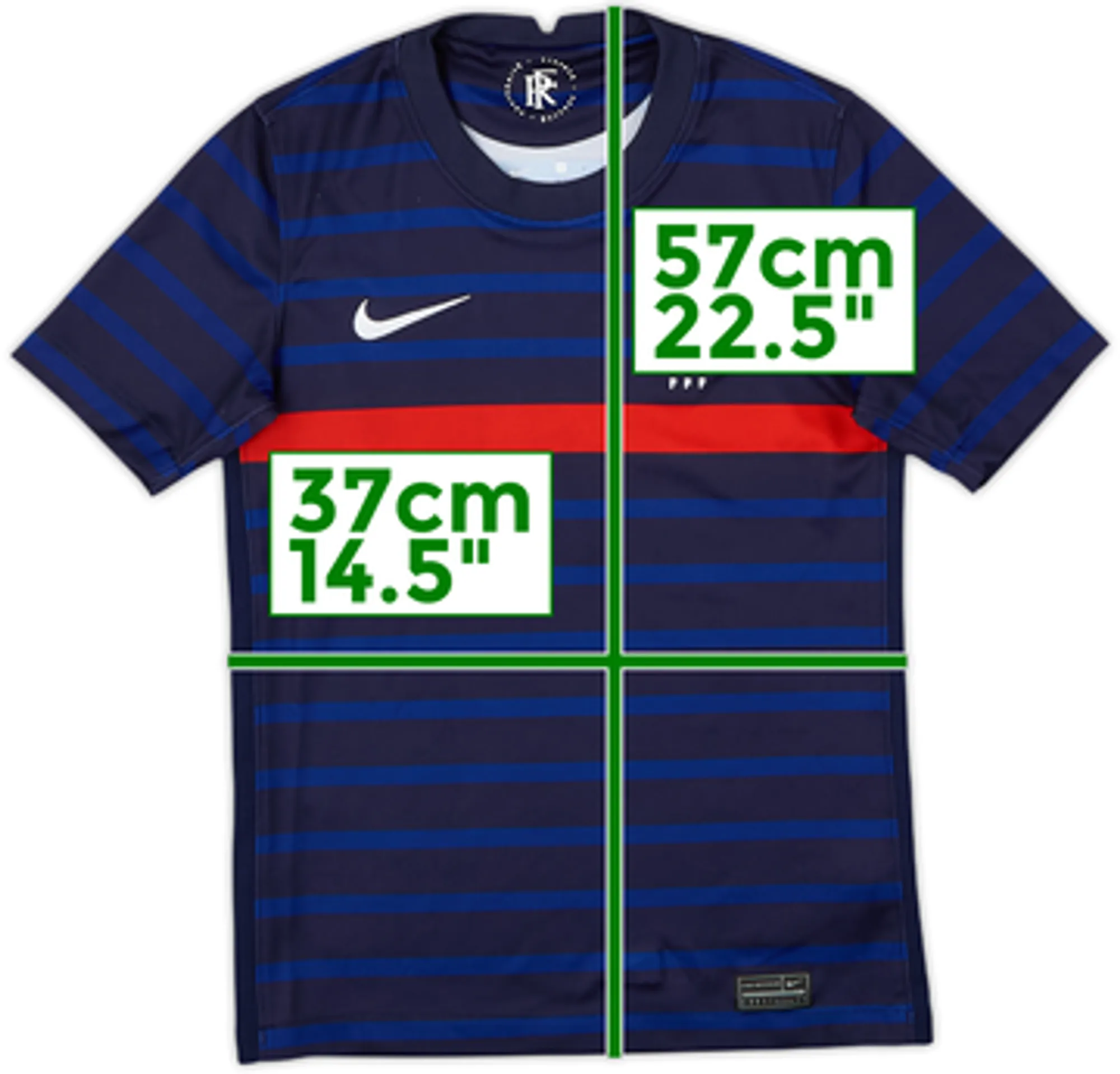 2020-21 France Home Shirt - 8/10 - (S.Boys)