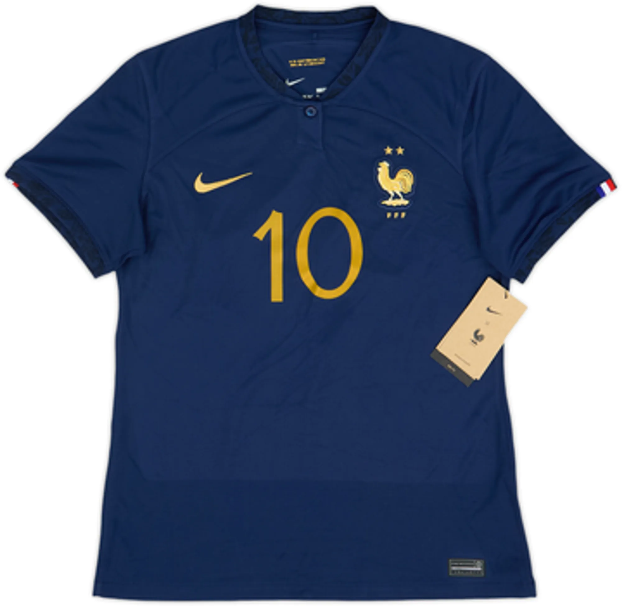2022-23 France Home Shirt Mbappe #10 (Women's M)