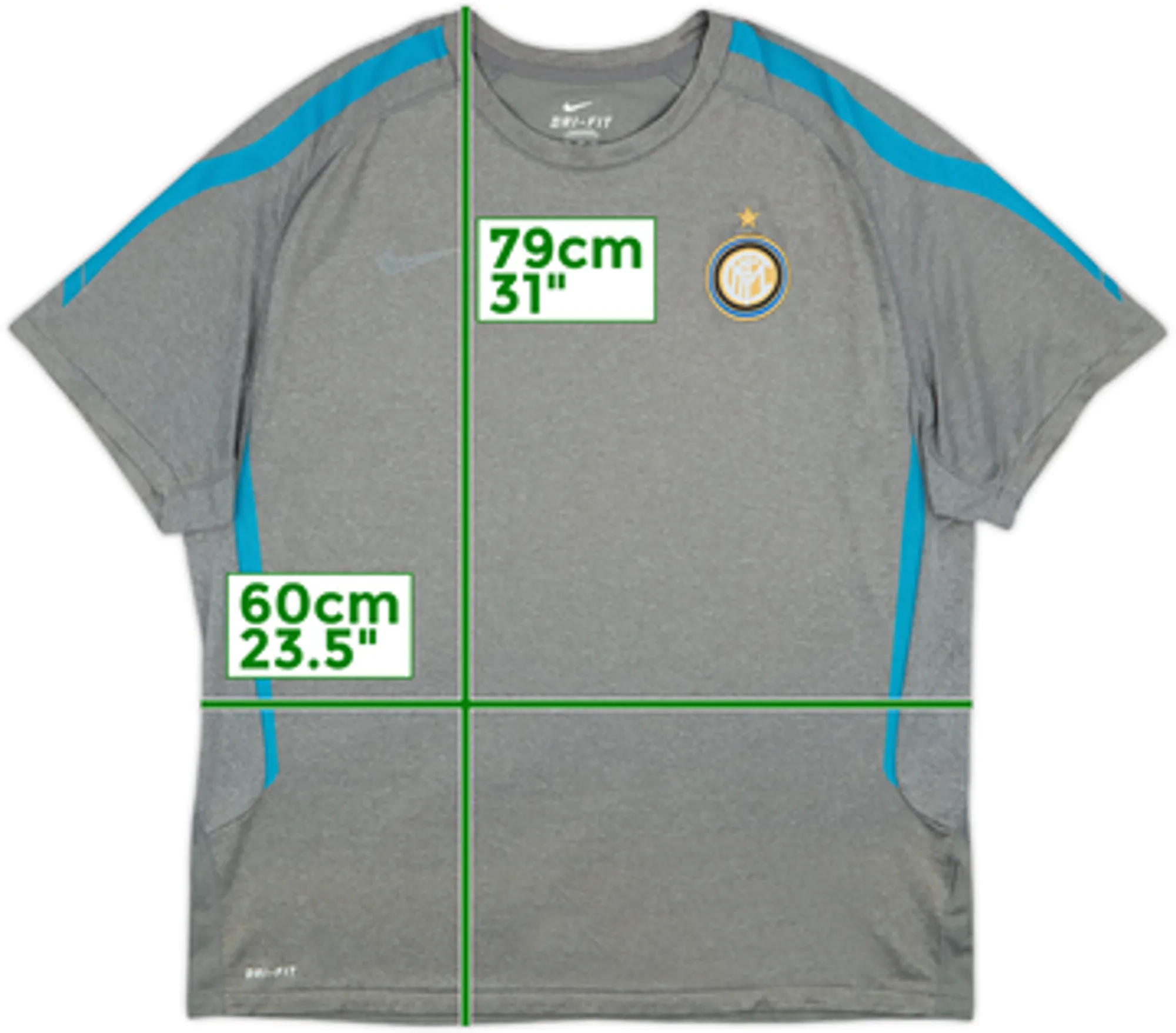 2011-12 Inter Milan Nike Training Shirt - 4/10 - (XXL)