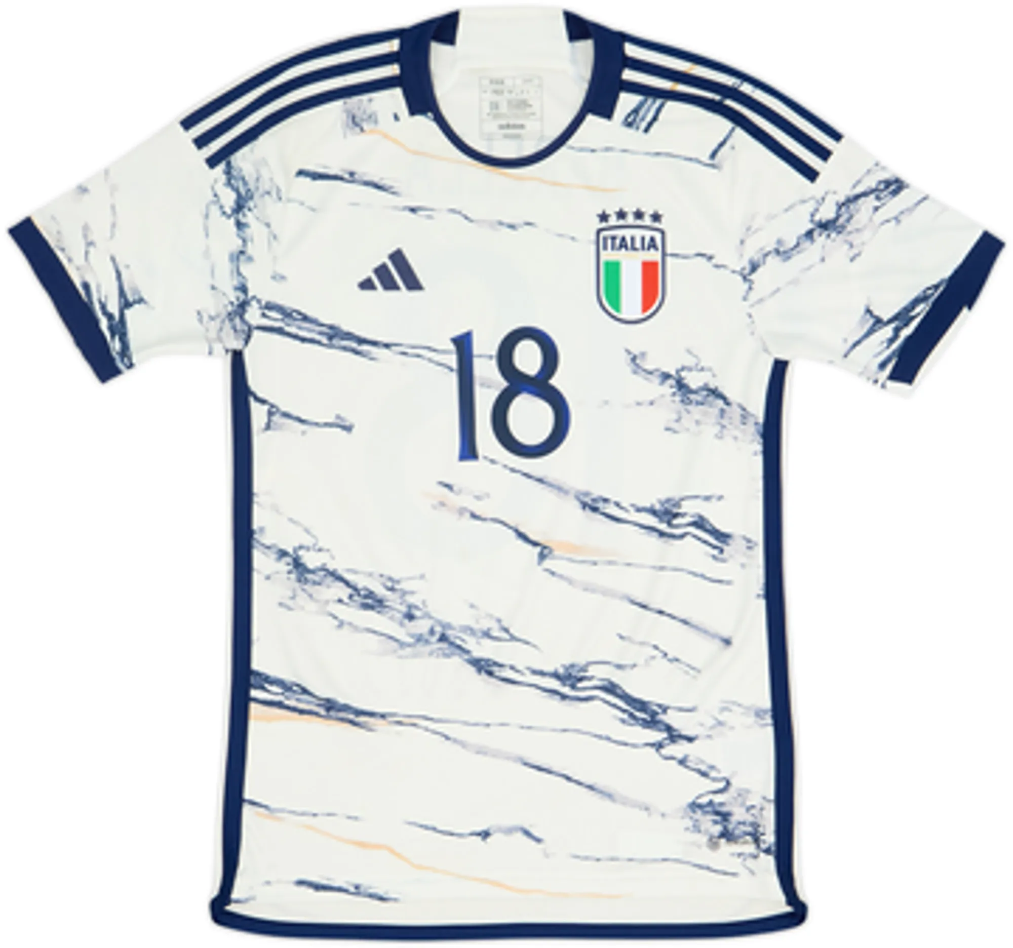 2023-24 Italy Away Shirt Barella #18 - 7/10 - (S)