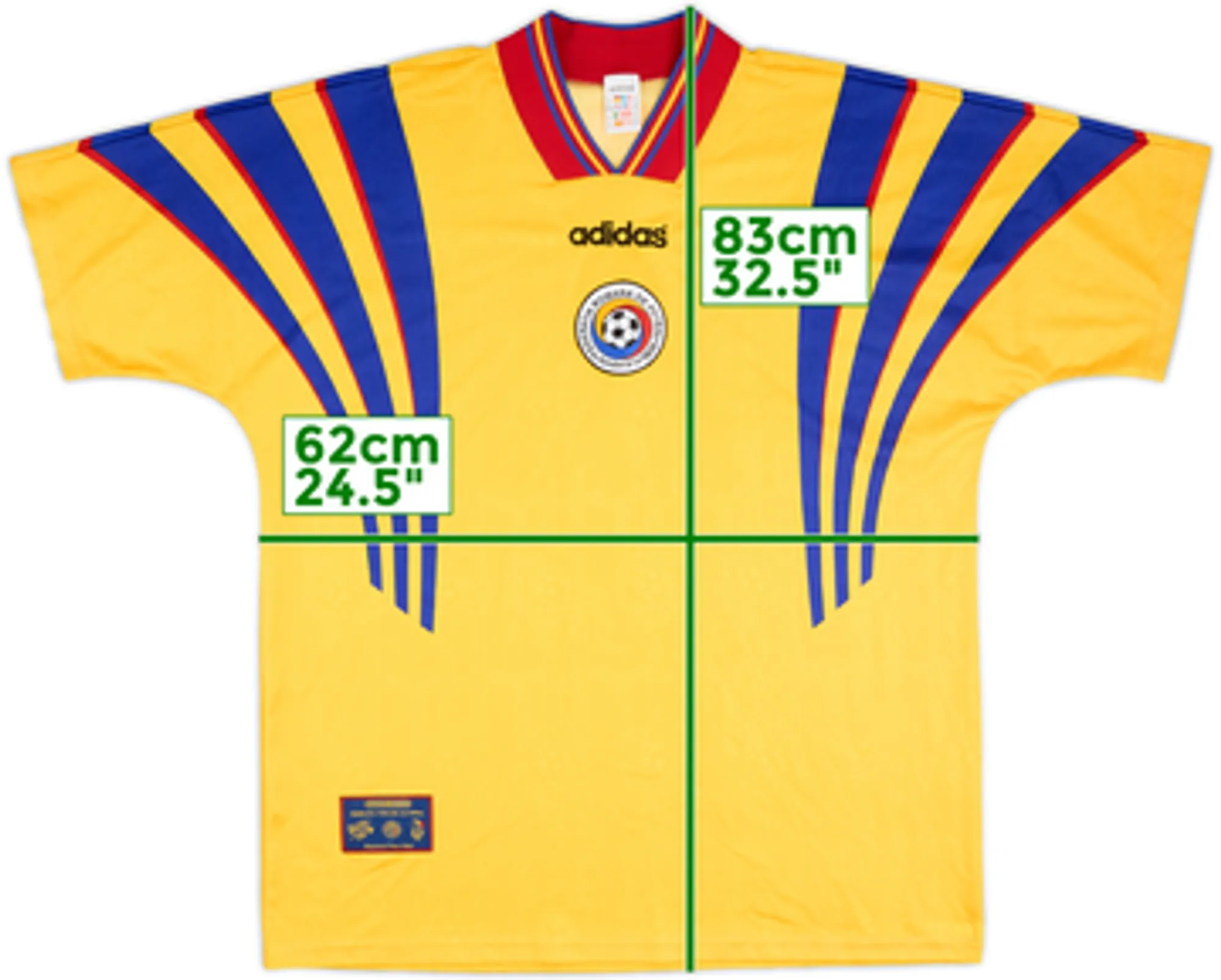 1996-98 Romania Home Shirt - 9/10 - (L/XL)