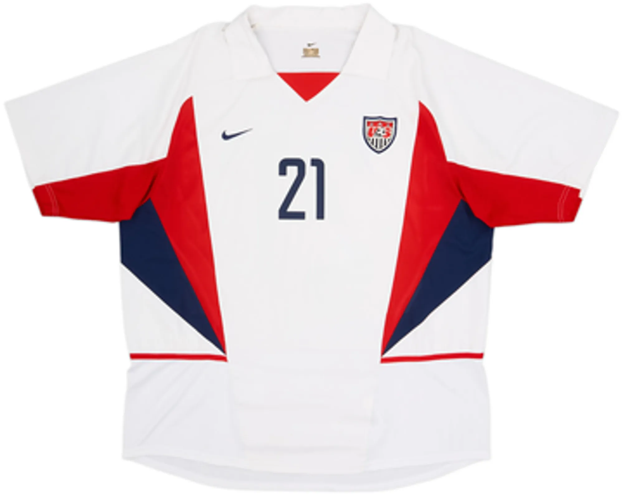 2002-03 USA Home Shirt Donovan #21 - 6/10 - (XL)