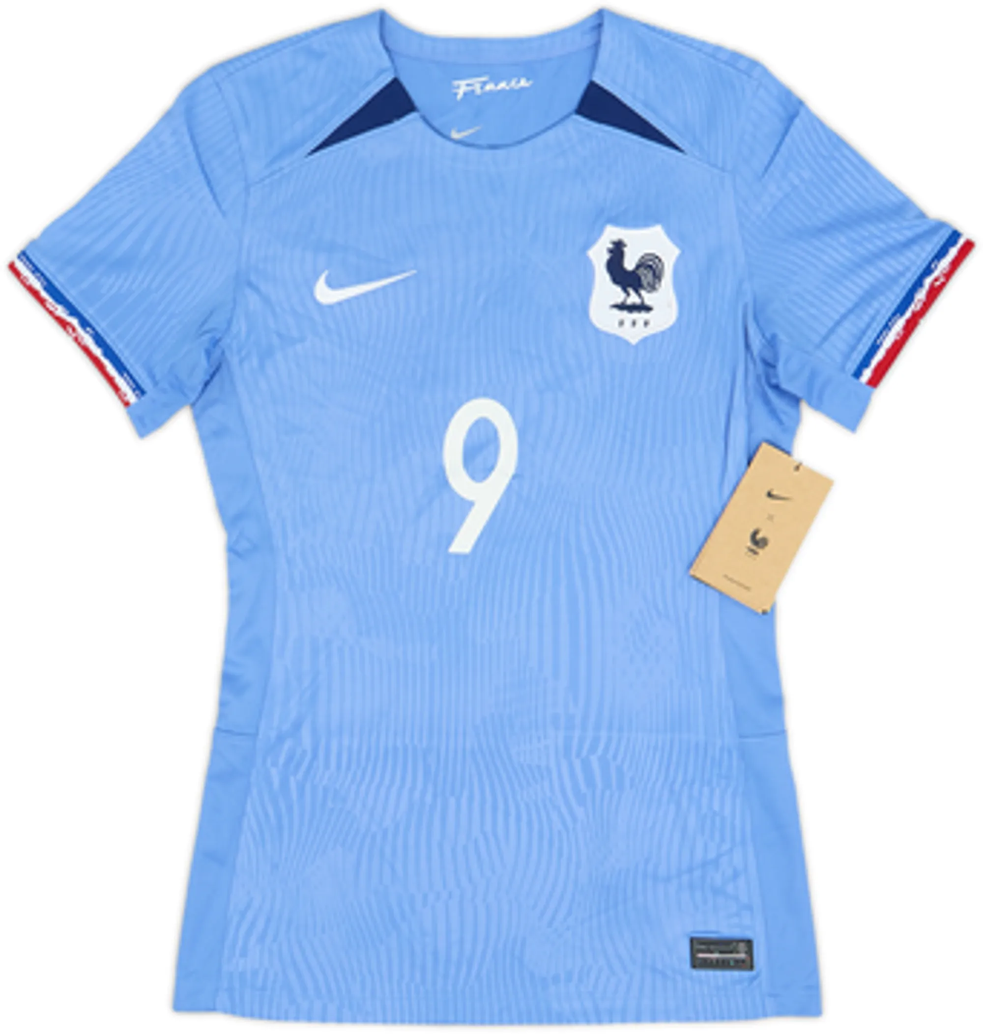 2023-24 France Women's Home Shirt Le Sommer D #9 (Women's XS)
