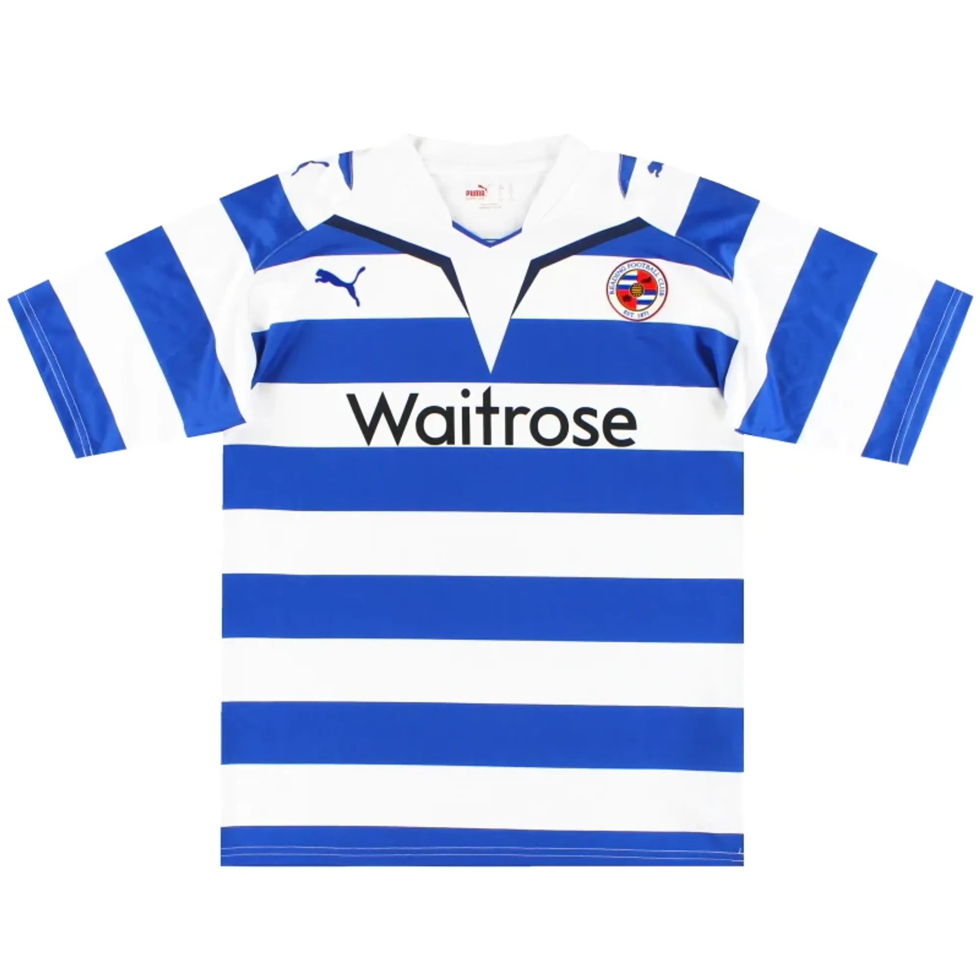 2009-10 Reading Puma Home Shirt XL - Reading / Excellent 