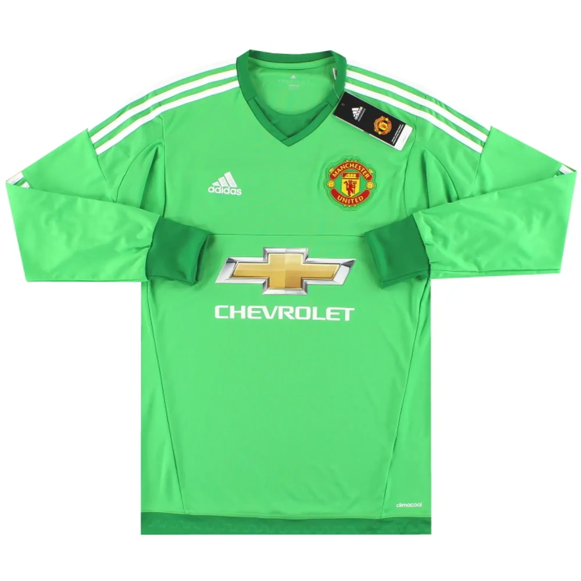 2015-16 Manchester United adidas Goalkeeper Shirt *w/tags* S - Manchester United / w/tags 